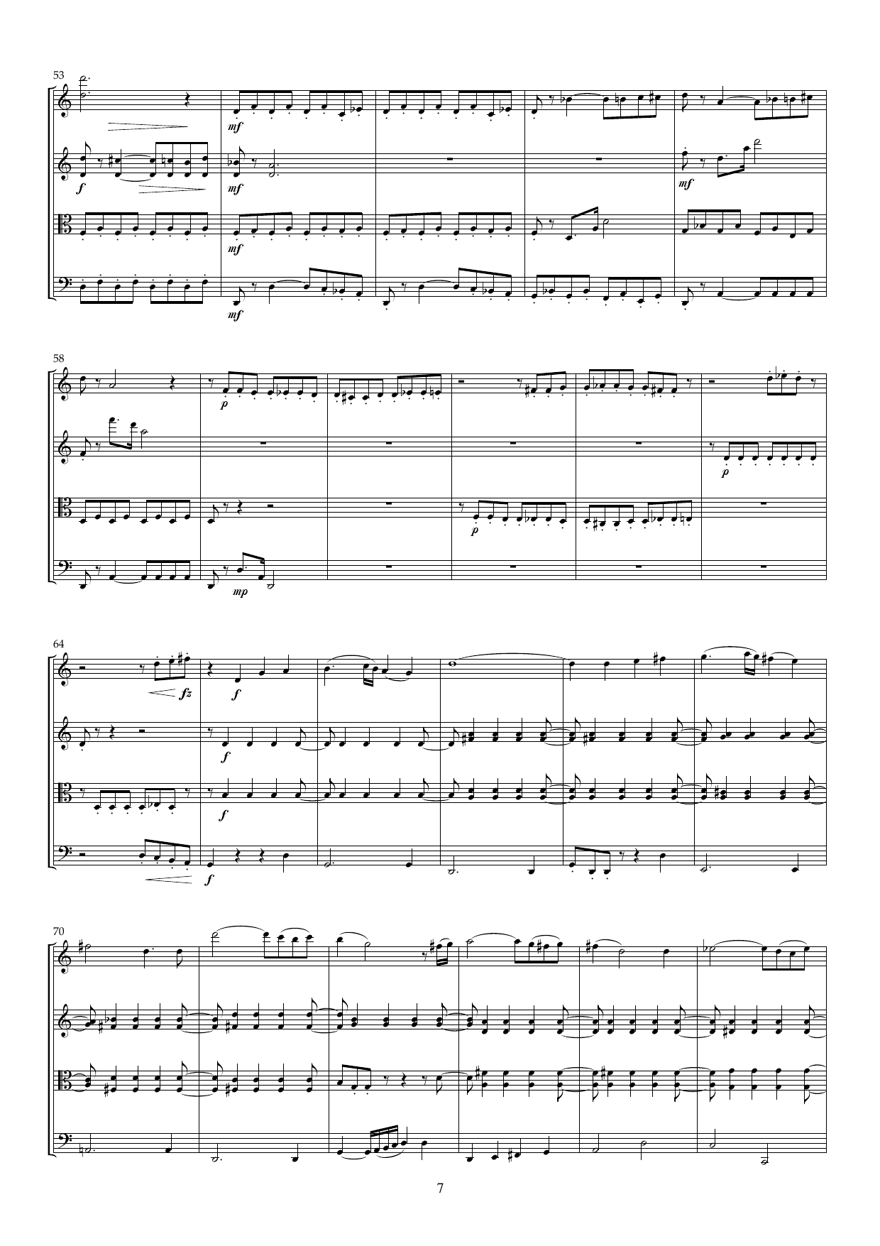 Strykekvartett nr. 13, op. 139 - Bilde 9