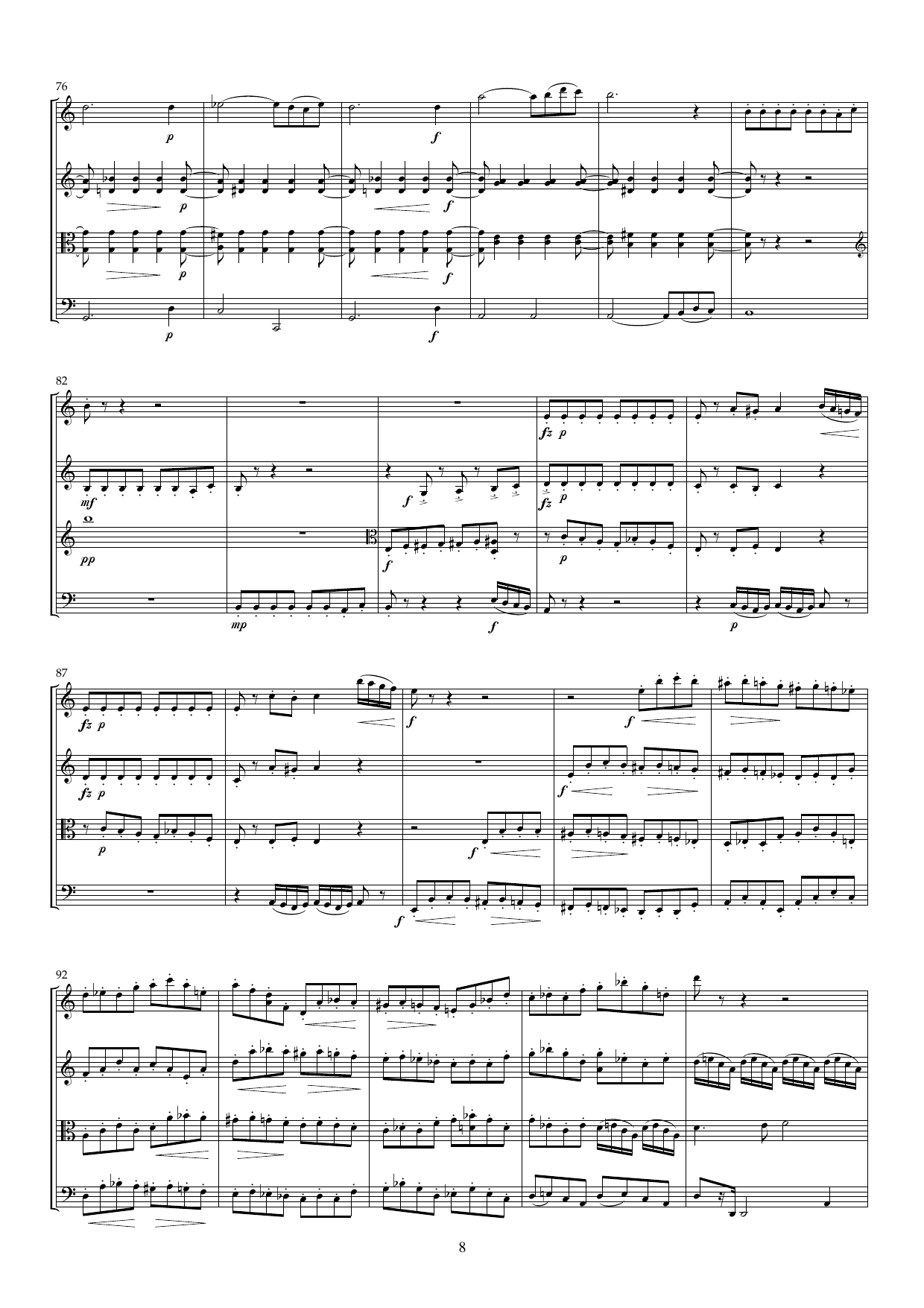 Strykekvartett nr. 13, op. 139 - Bilde 10