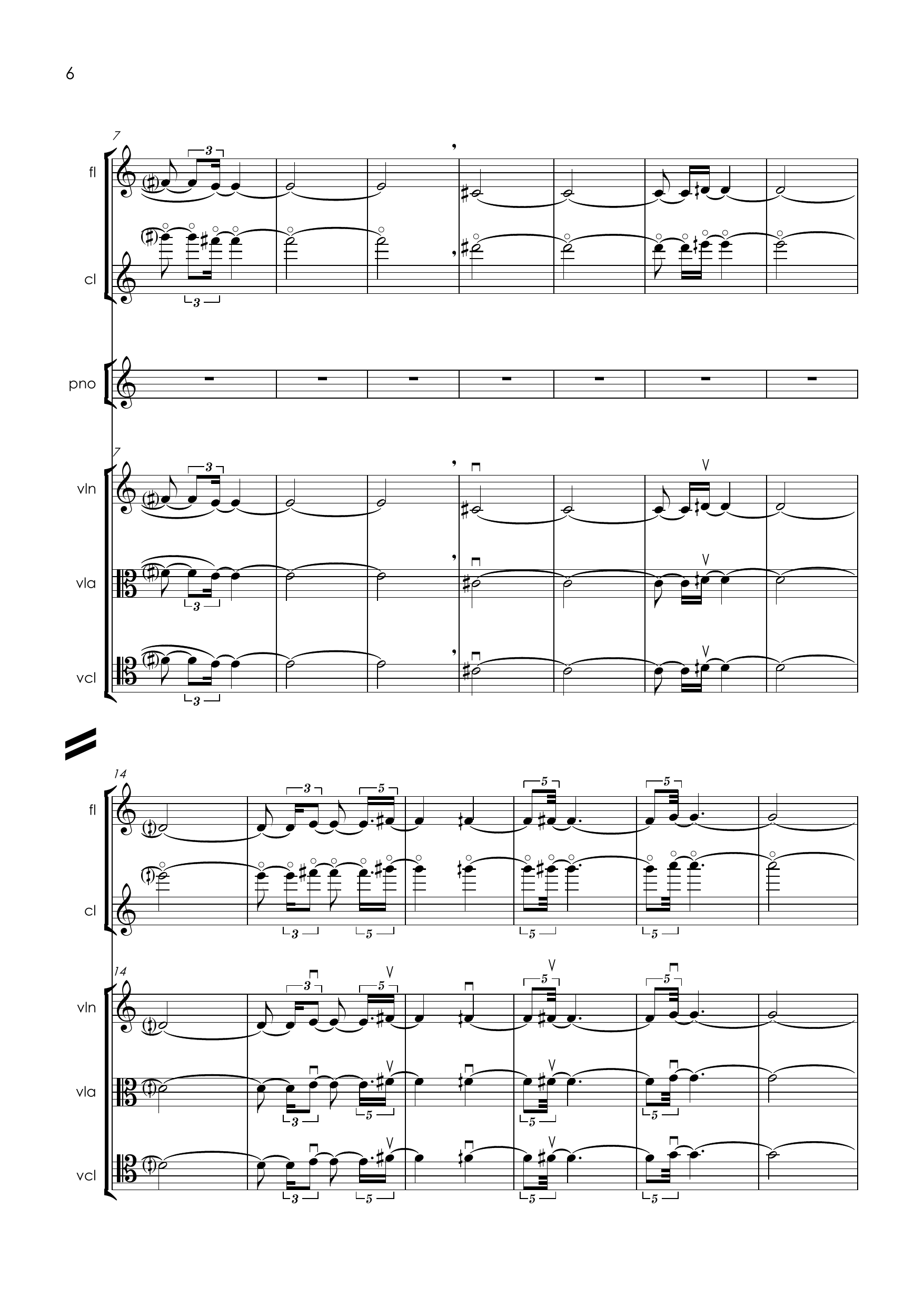 Night and Day - footnotes to Mahler's Seventh - for 7 musicians - Image 6