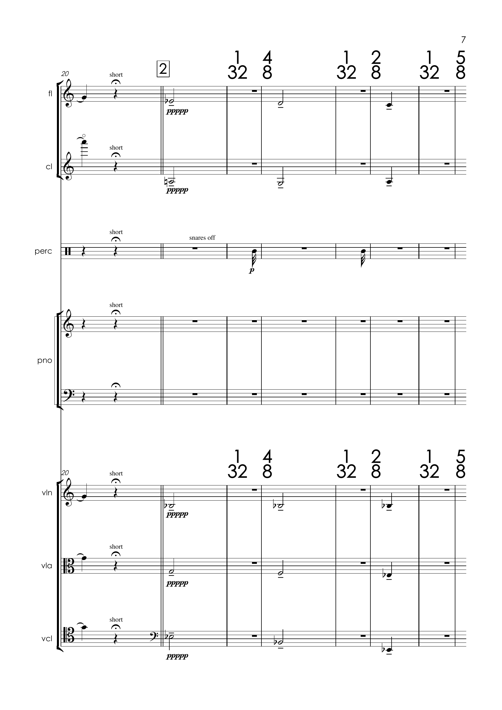 Night and Day - footnotes to Mahler's Seventh - for 7 musicians - Image 7