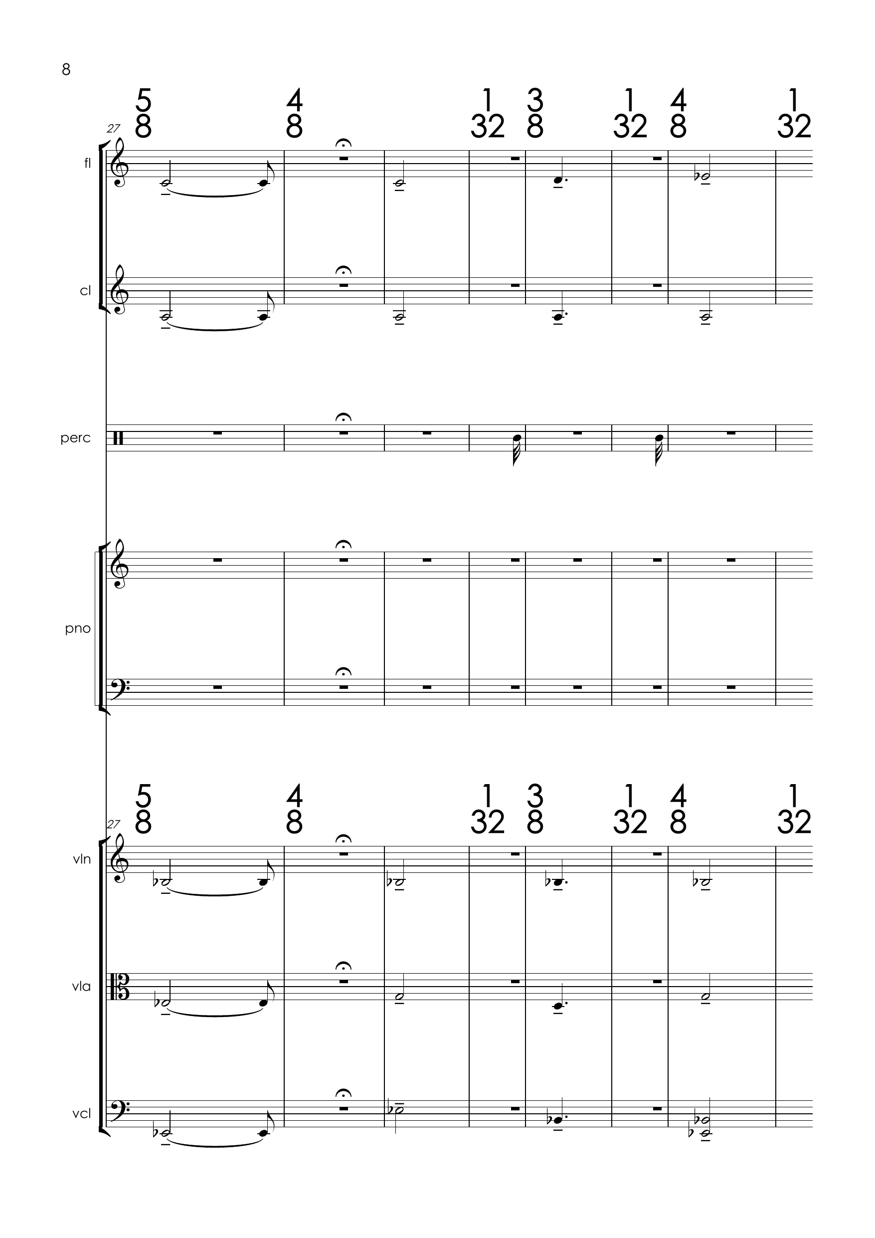 Night and Day - footnotes to Mahler's Seventh - for 7 musicians - Image 8