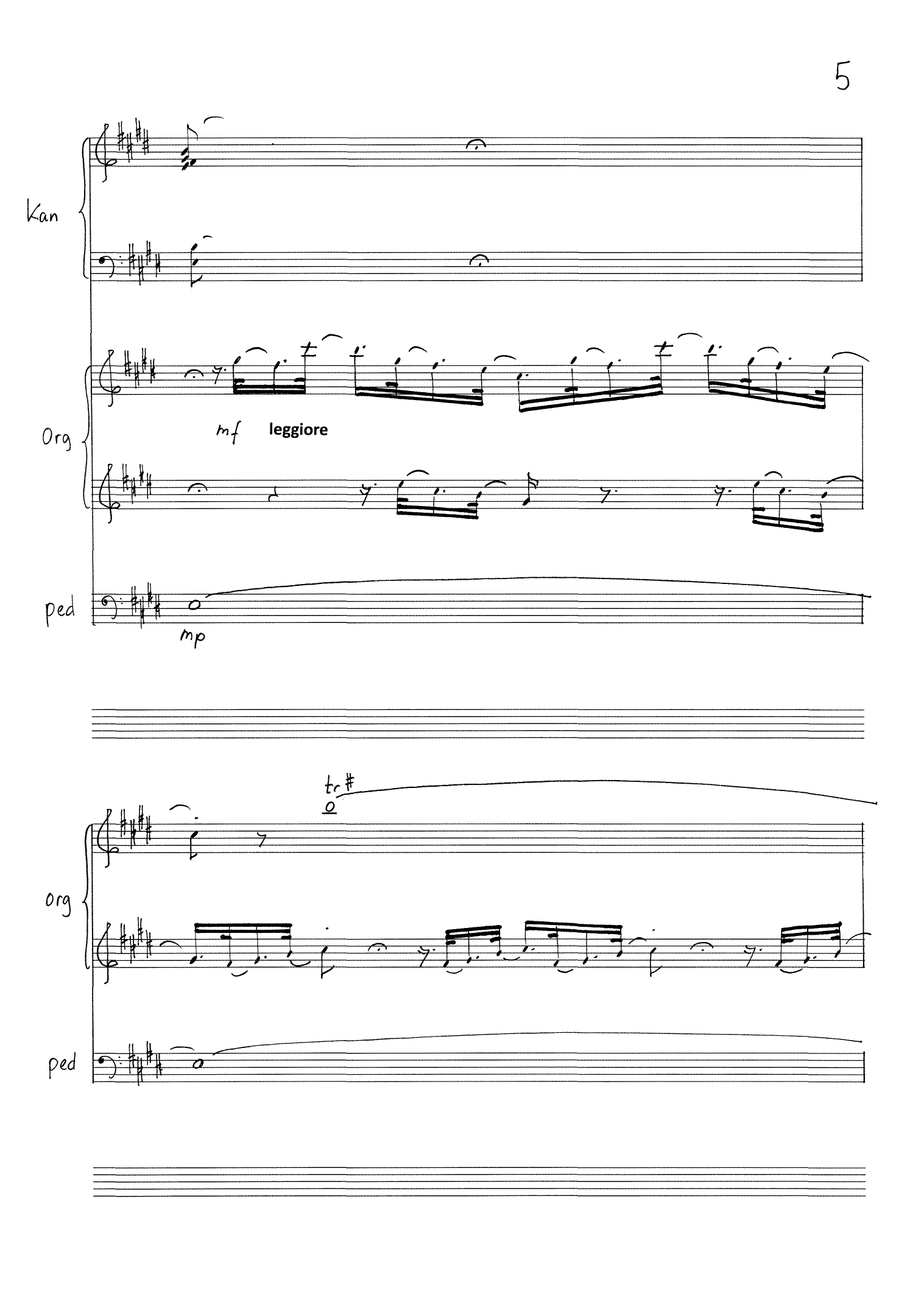 The Four Seasons - For Estonian kannel (kantele) and organ, Op. 224 - Image 7