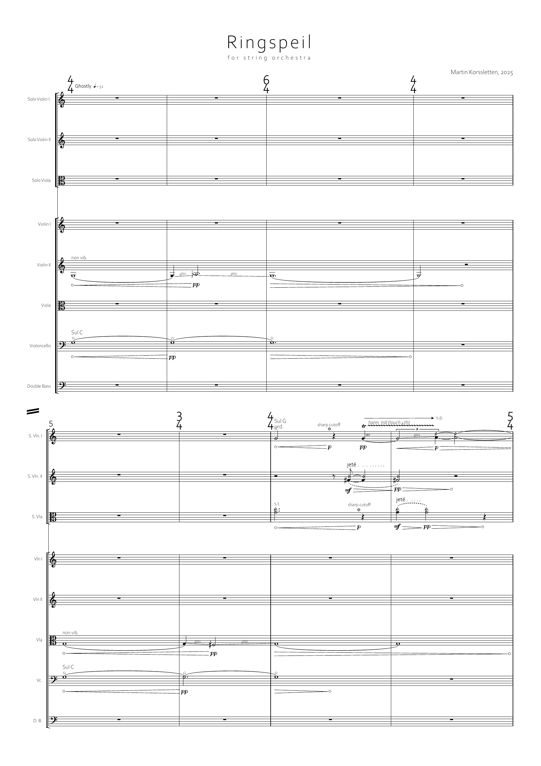 Ringspeil - for string orchestra - Image 3