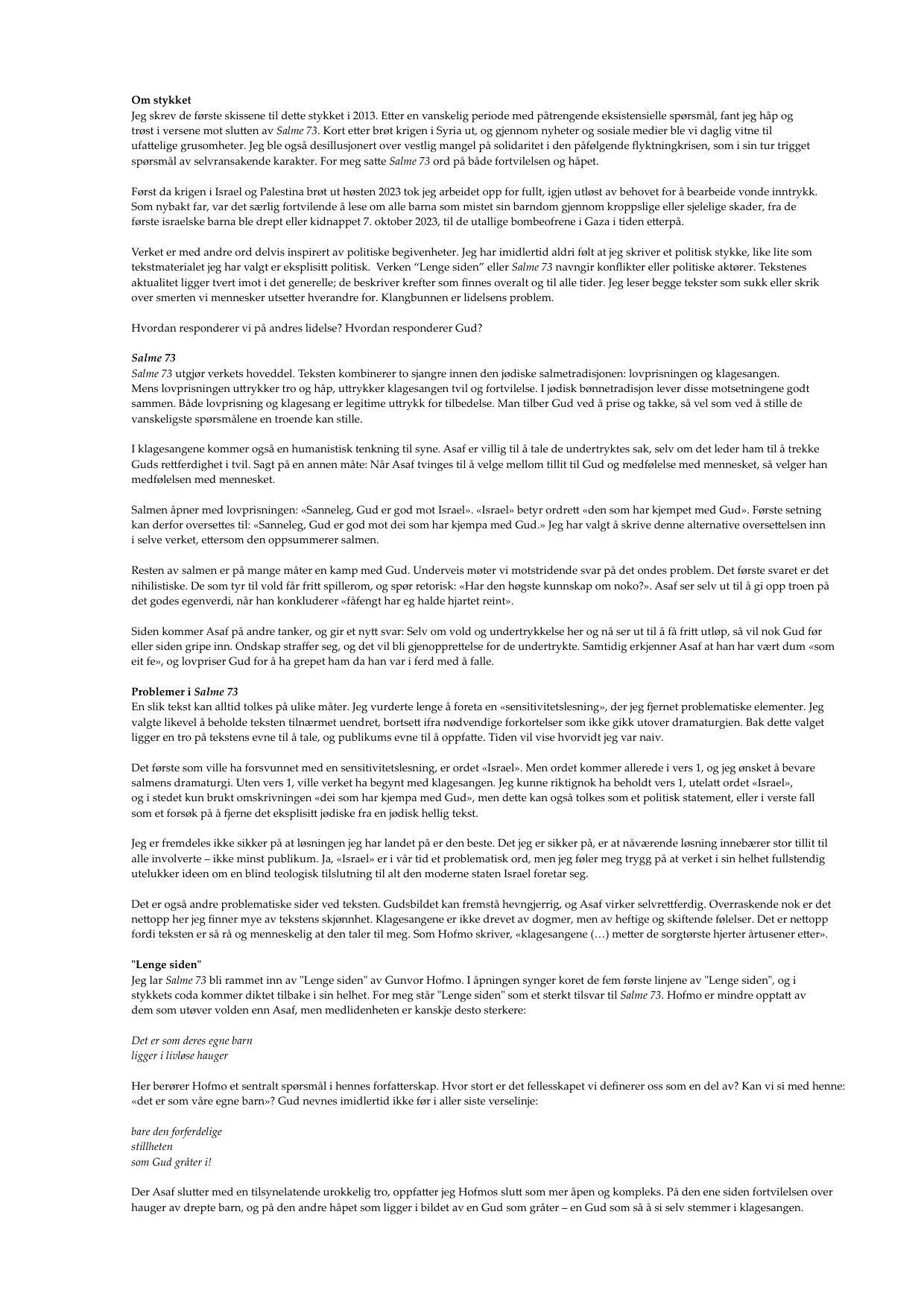 Lenge siden klagesangene - Image 4