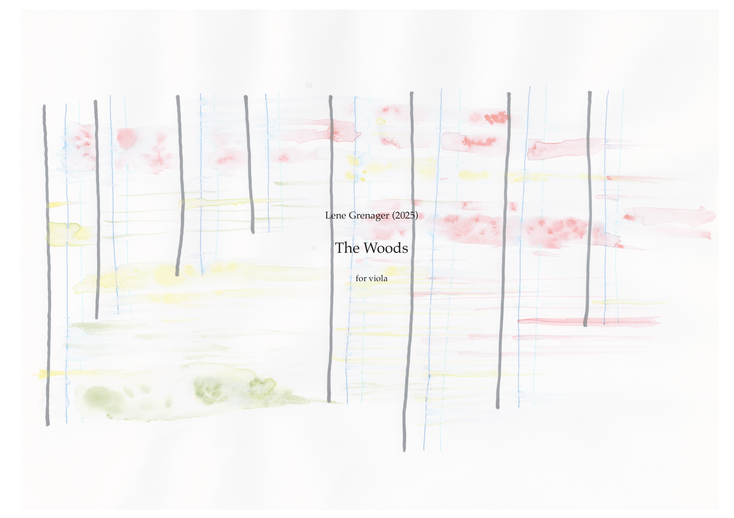 The Woods - For viola