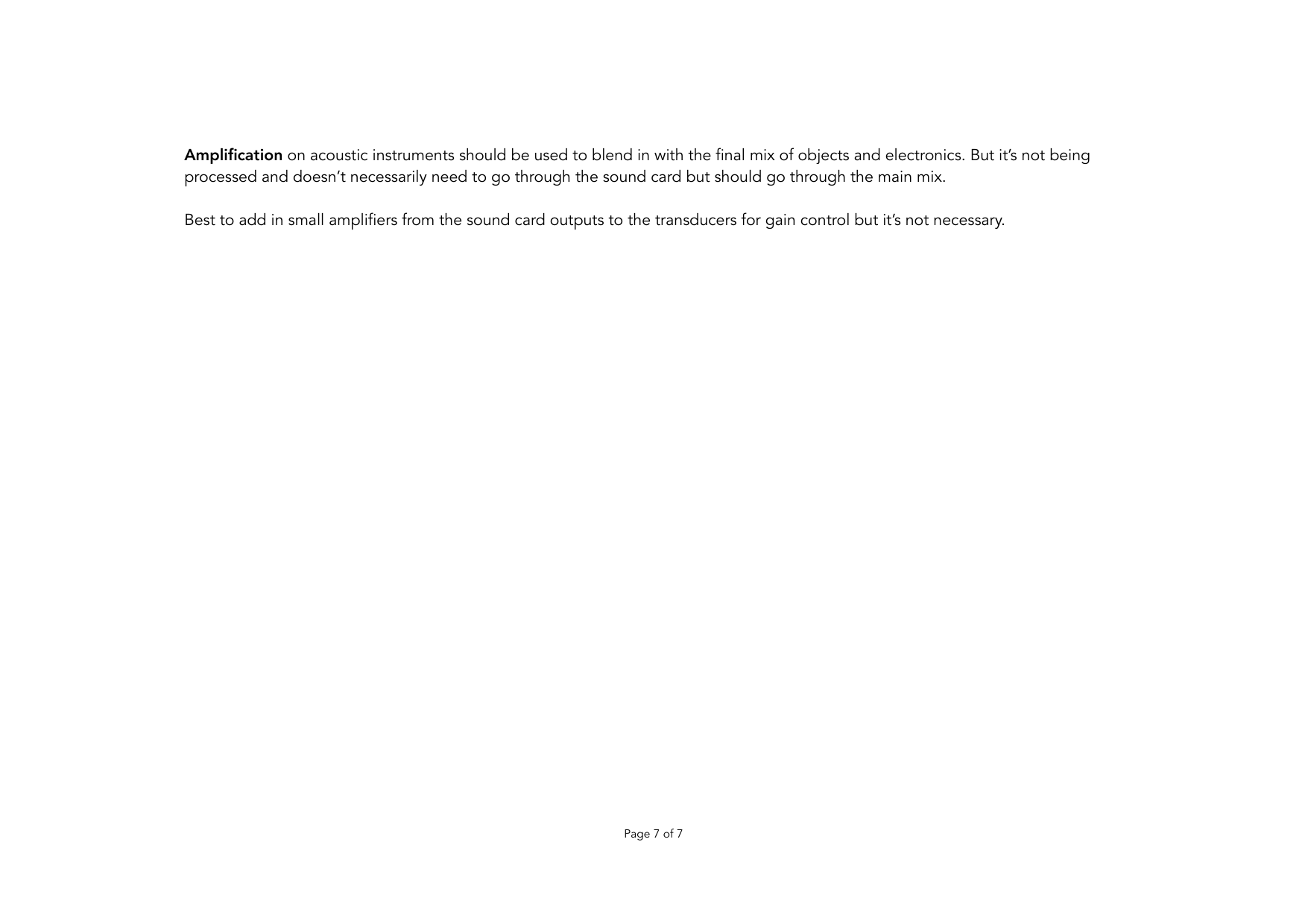 Flickering - For 2 object performers, violin, guitar & live electronics - Image 8