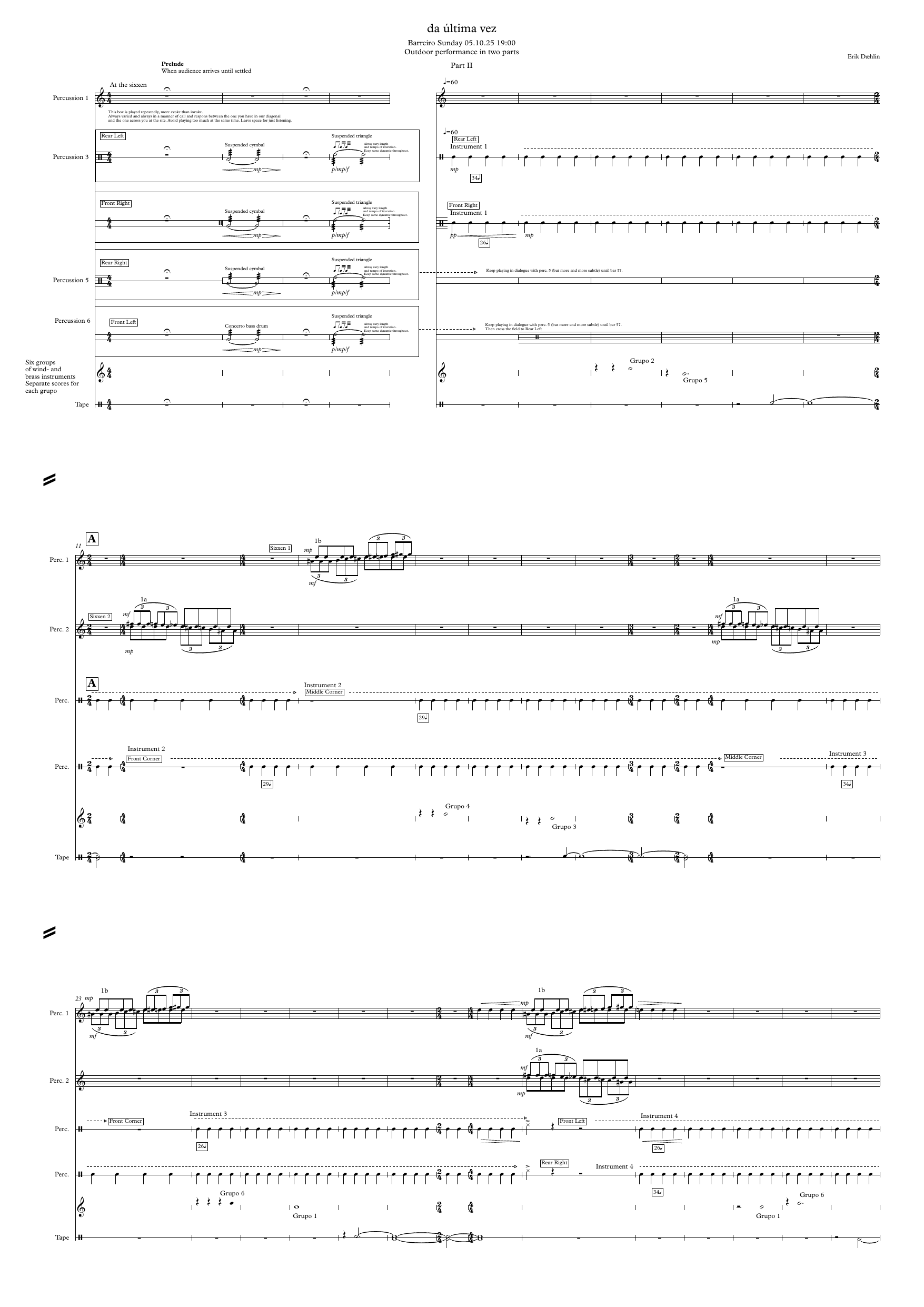 Da Última Vez - Part II