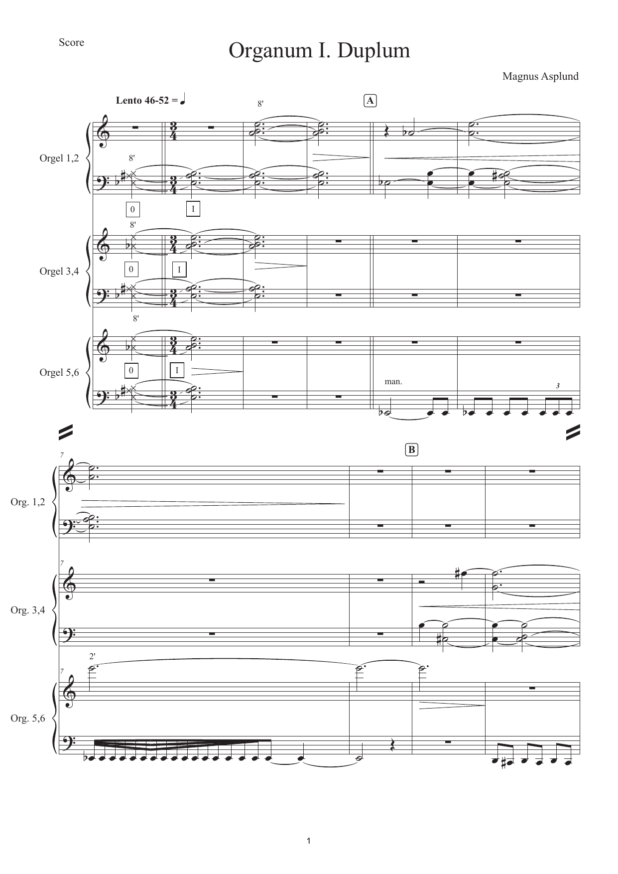 Organum – for 6 orgler - Image 7