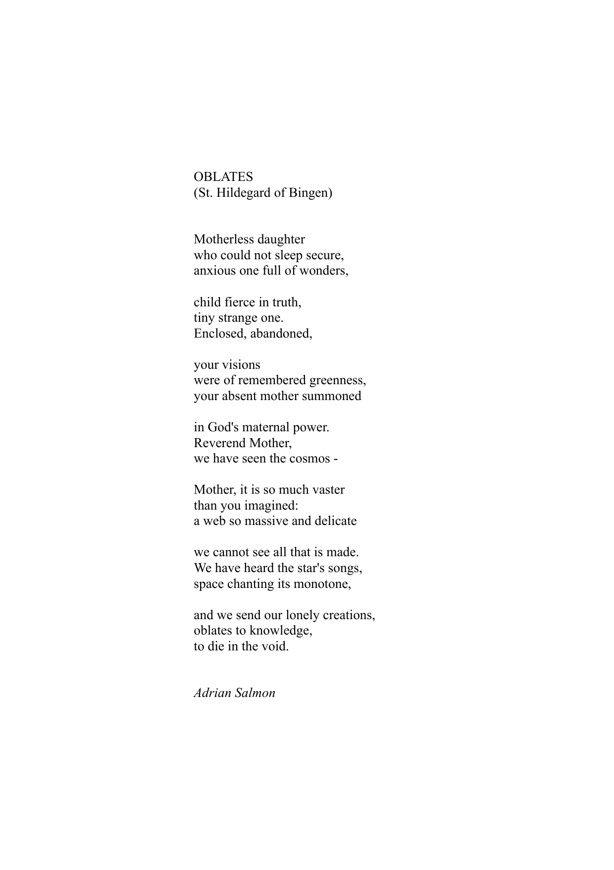 The Oblate - For a cappella vocal ensemble SSAATTBB - Image 4