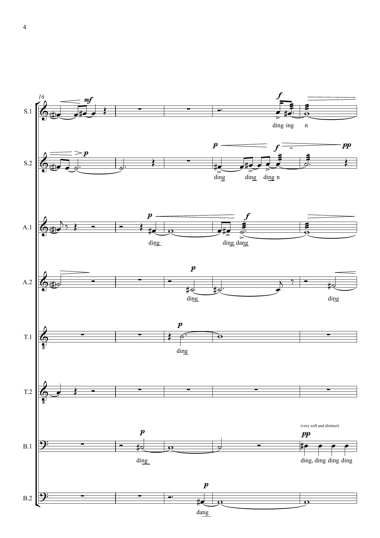 The Oblate - For a cappella vocal ensemble SSAATTBB - Image 8