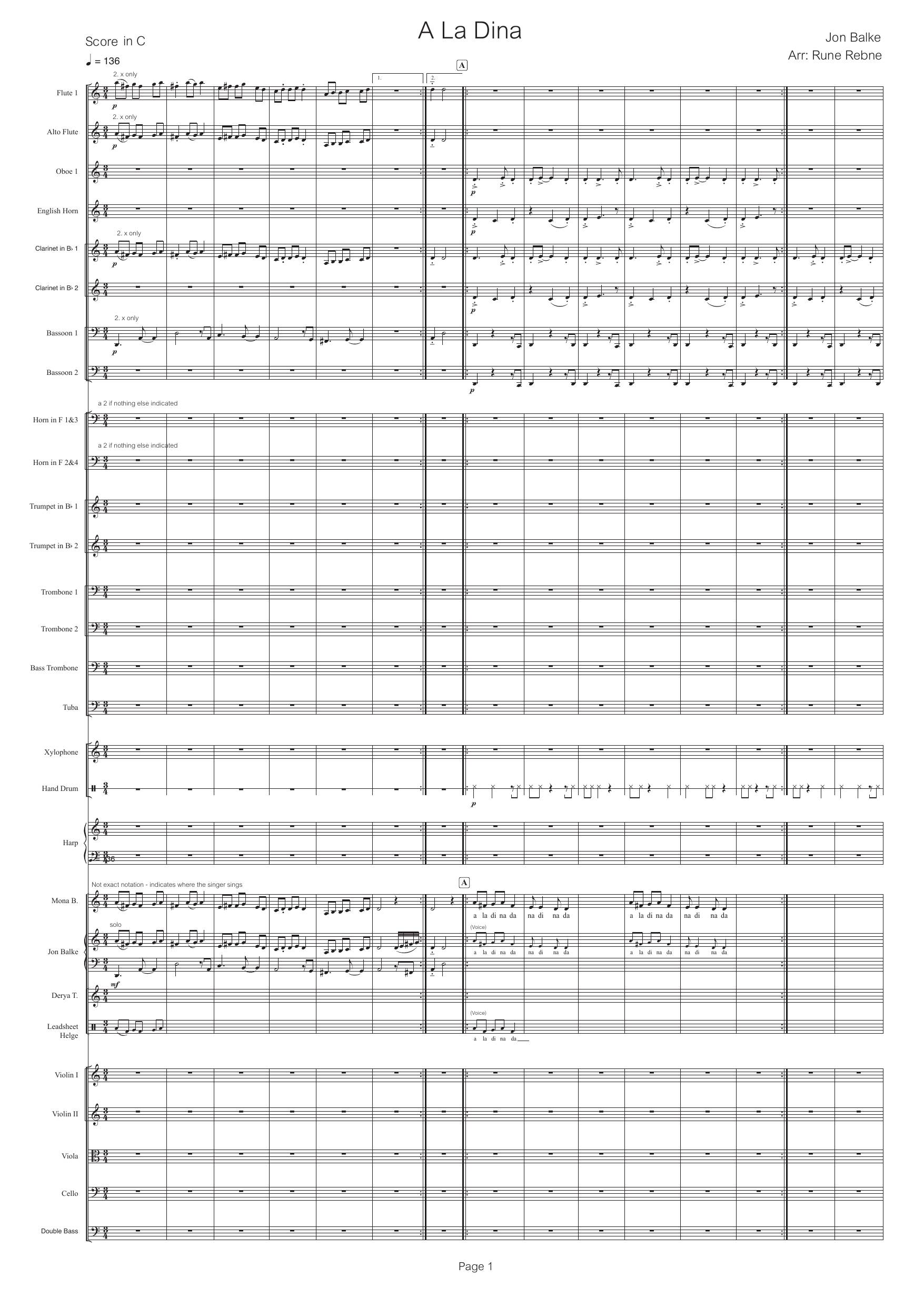 A La Dina - Siwan - Orchestral version - Image 3