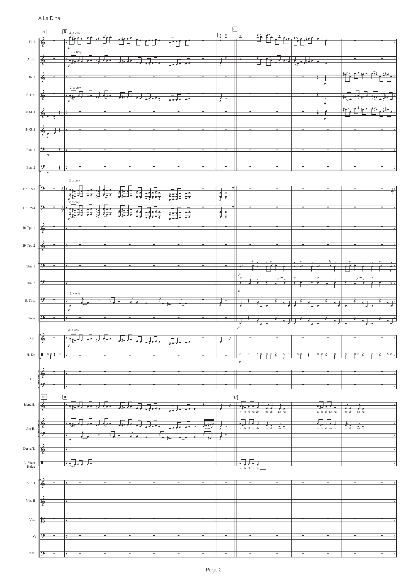 A La Dina - Siwan - Orchestral version - Image 4