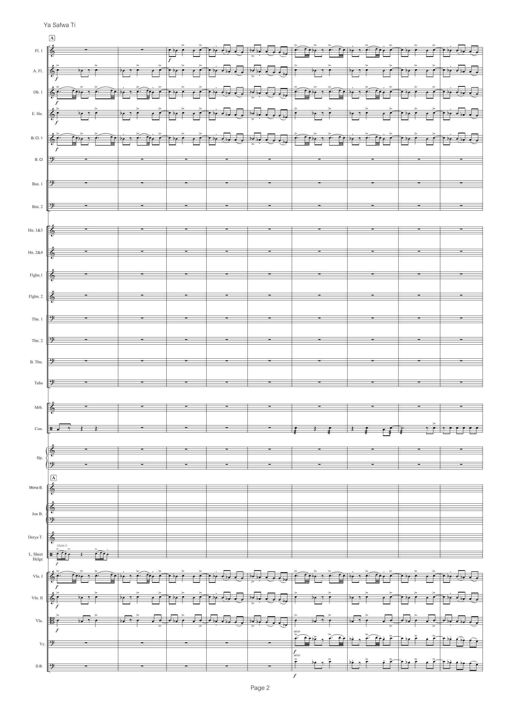 Ya Safwa Ti - Siwan - Orchestral version - Image 4