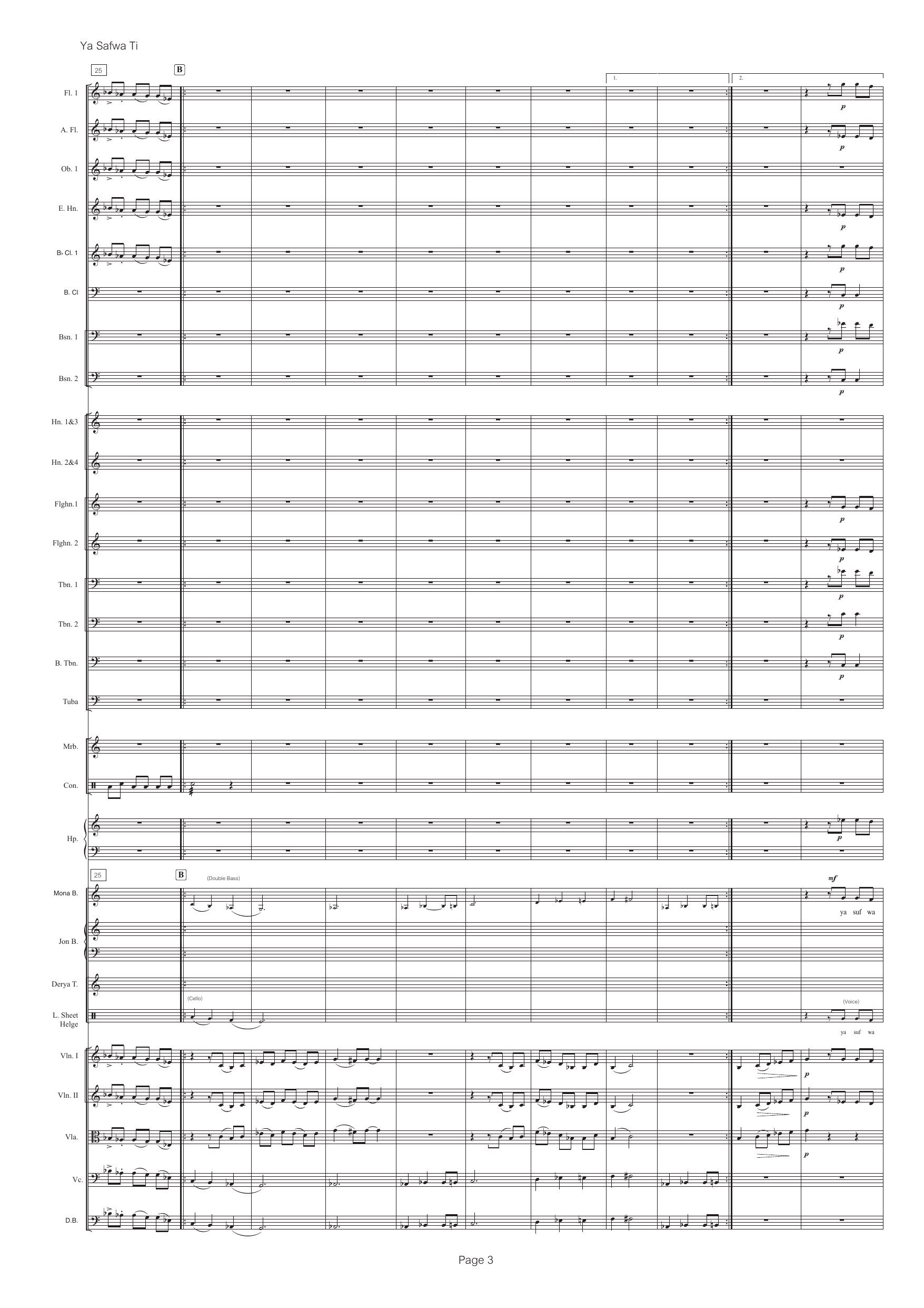 Ya Safwa Ti - Siwan - Orchestral version - Image 5