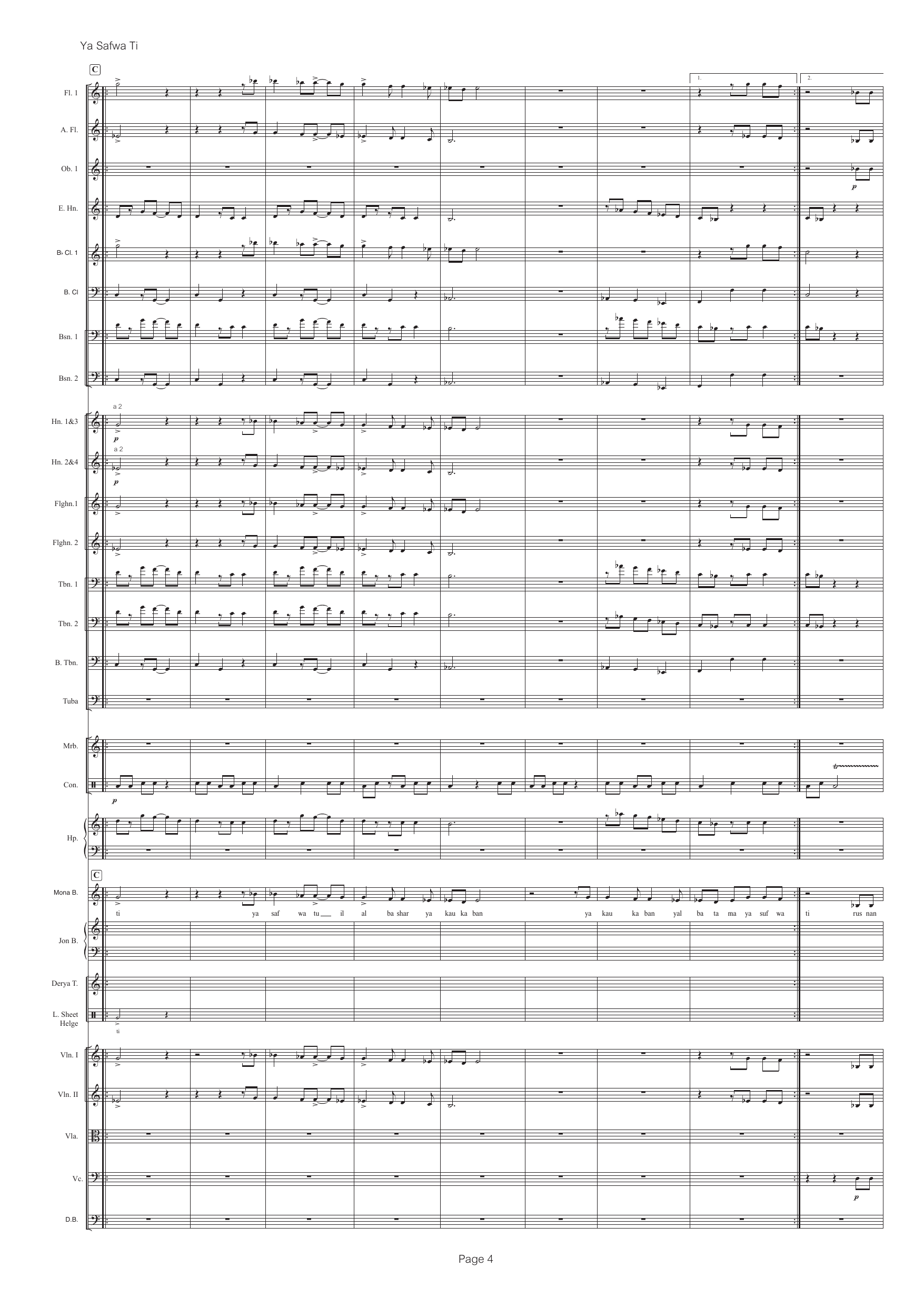 Ya Safwa Ti - Siwan - Orchestral version - Image 6
