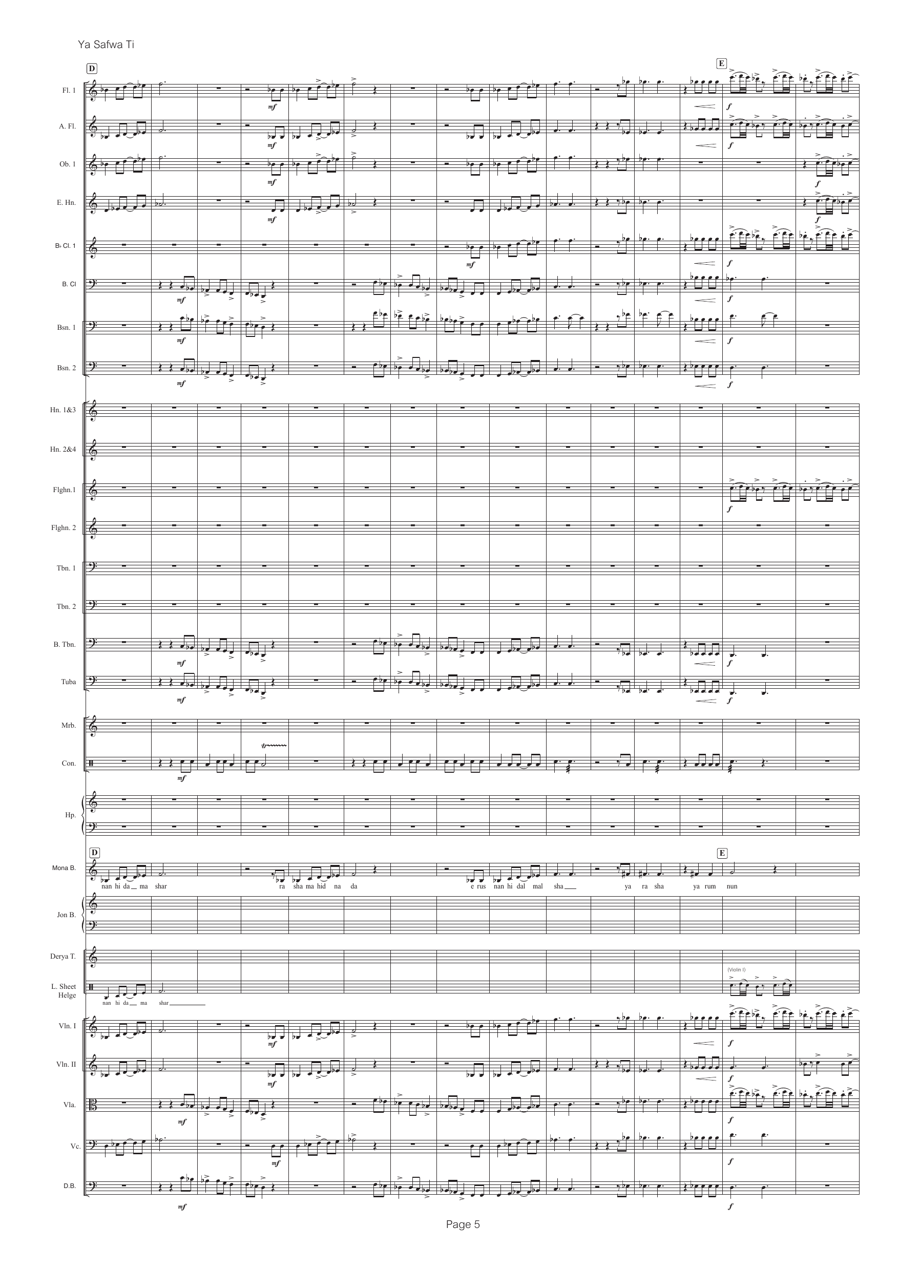 Ya Safwa Ti - Siwan - Orchestral version - Image 7