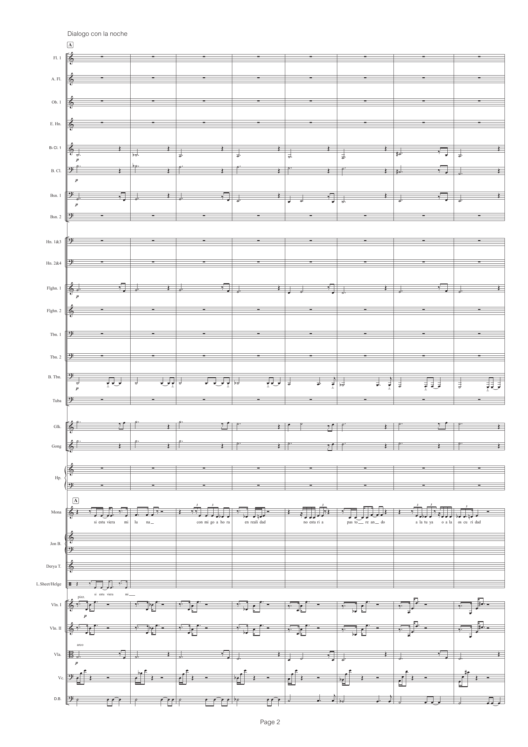 Dialogo con la noche - Siwan - Orchestral version - Image 4