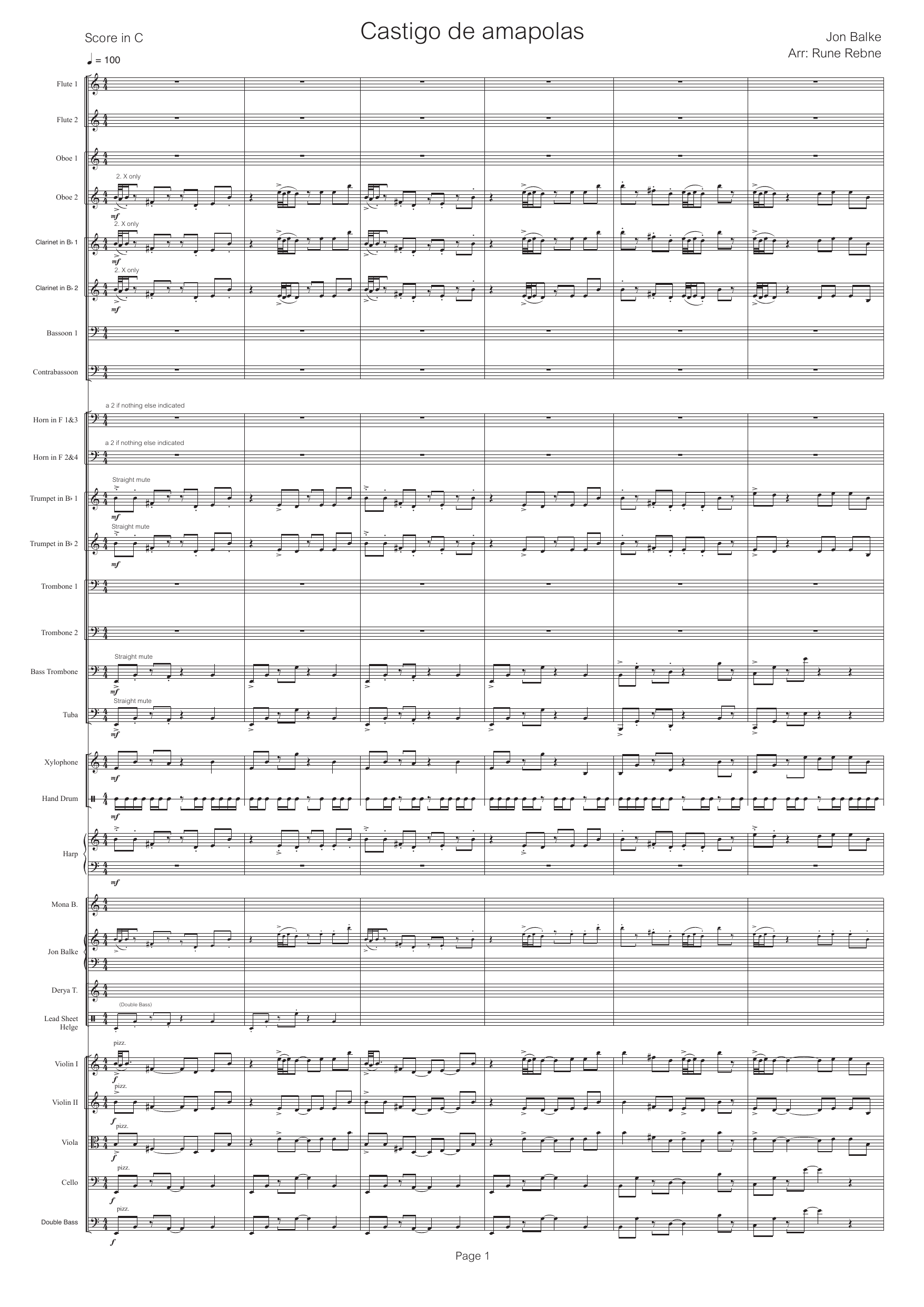 Castigo de amapolas - Siwan - Orchestral version - Image 3