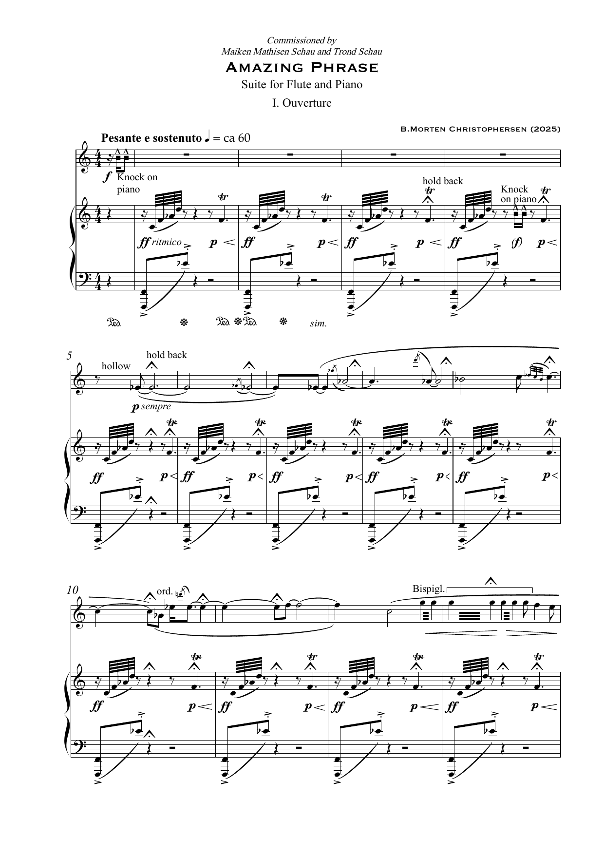 Amazing Phrase - Suite for Flute and Piano - Image 4