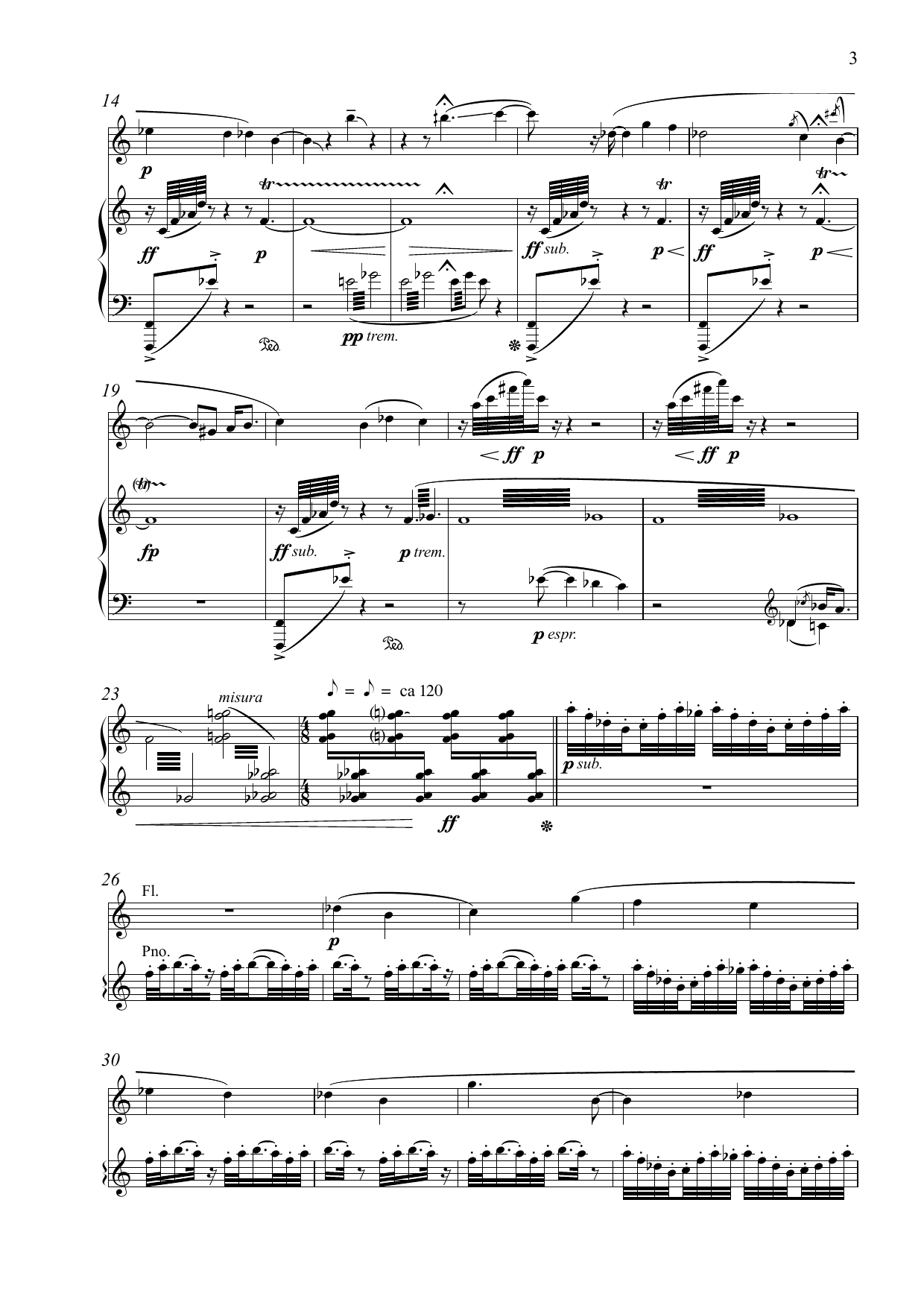 Amazing Phrase - Suite for Flute and Piano - Image 5