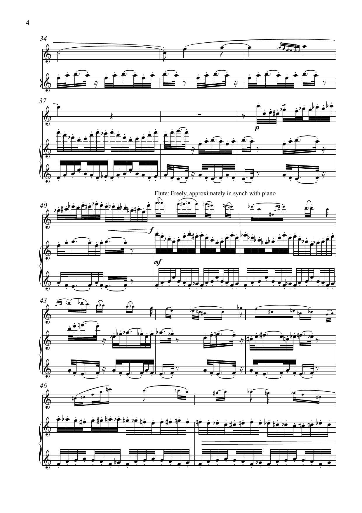 Amazing Phrase - Suite for Flute and Piano - Image 6