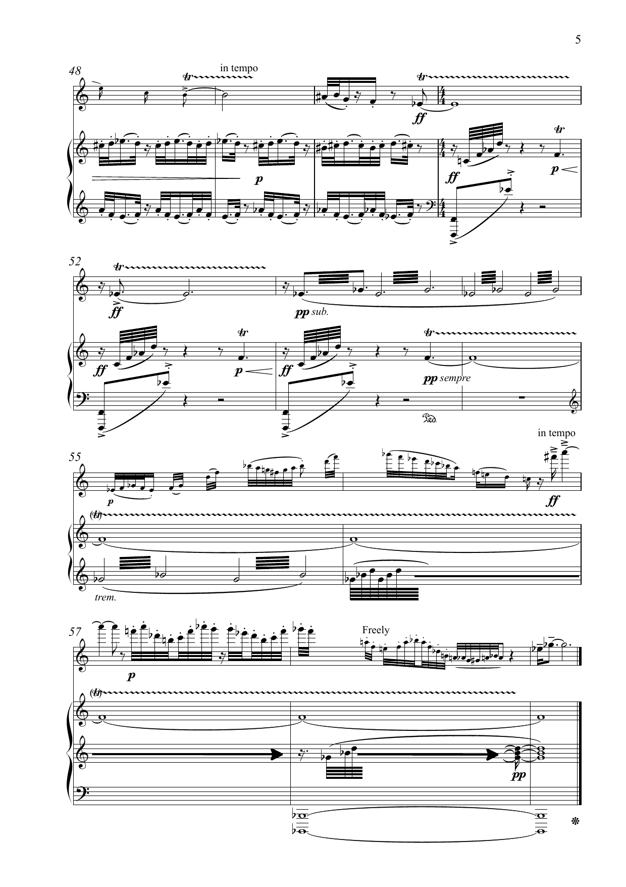 Amazing Phrase - Suite for Flute and Piano - Image 7