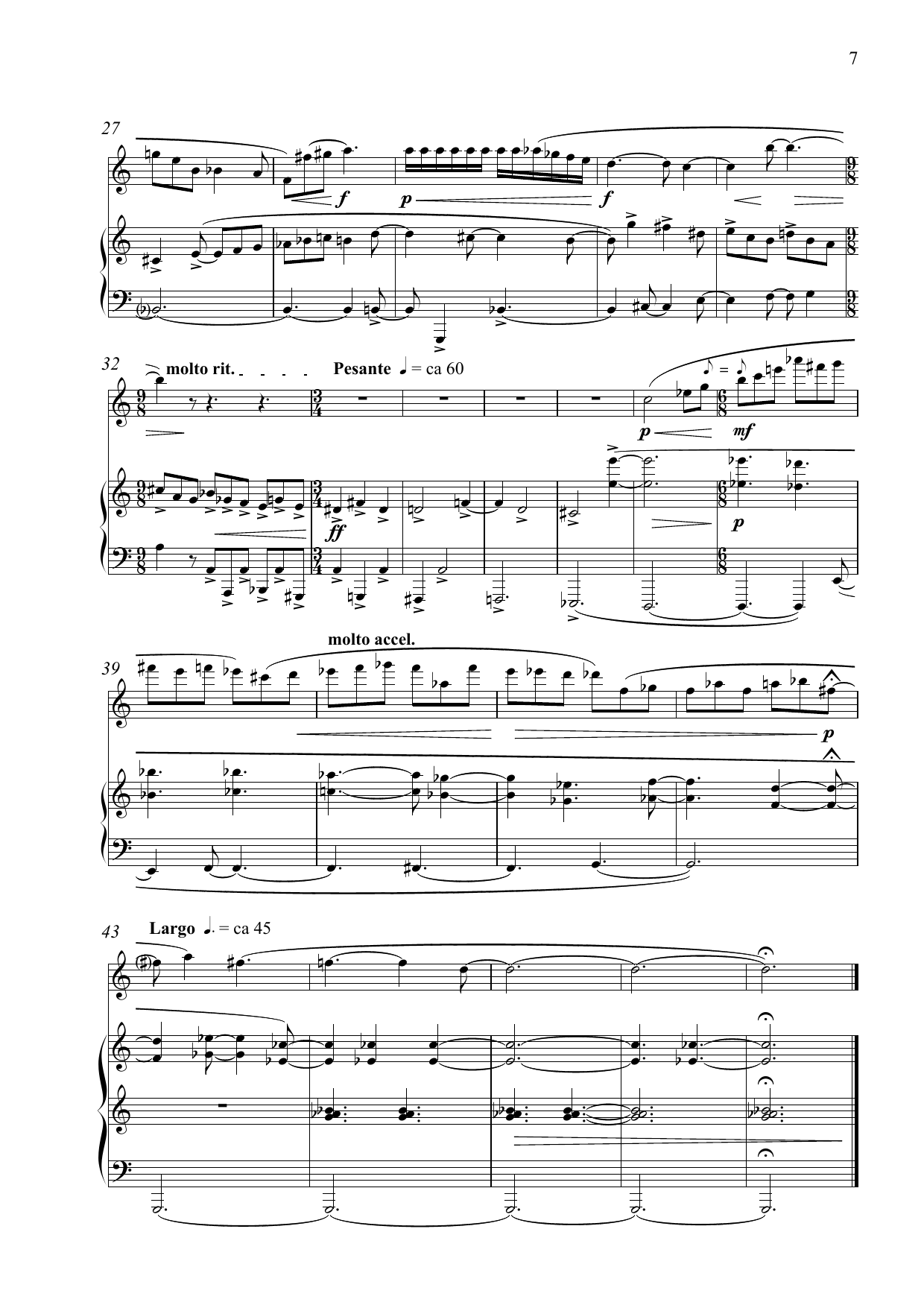 Amazing Phrase - Suite for Flute and Piano - Image 9