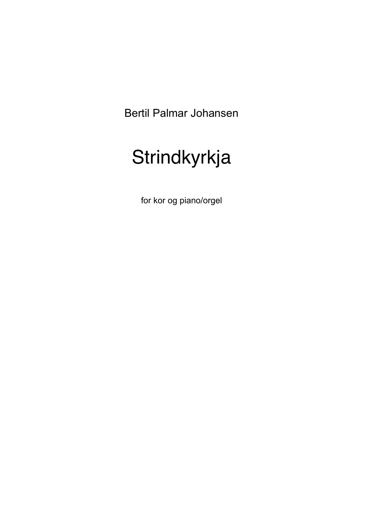 Strindkyrkja