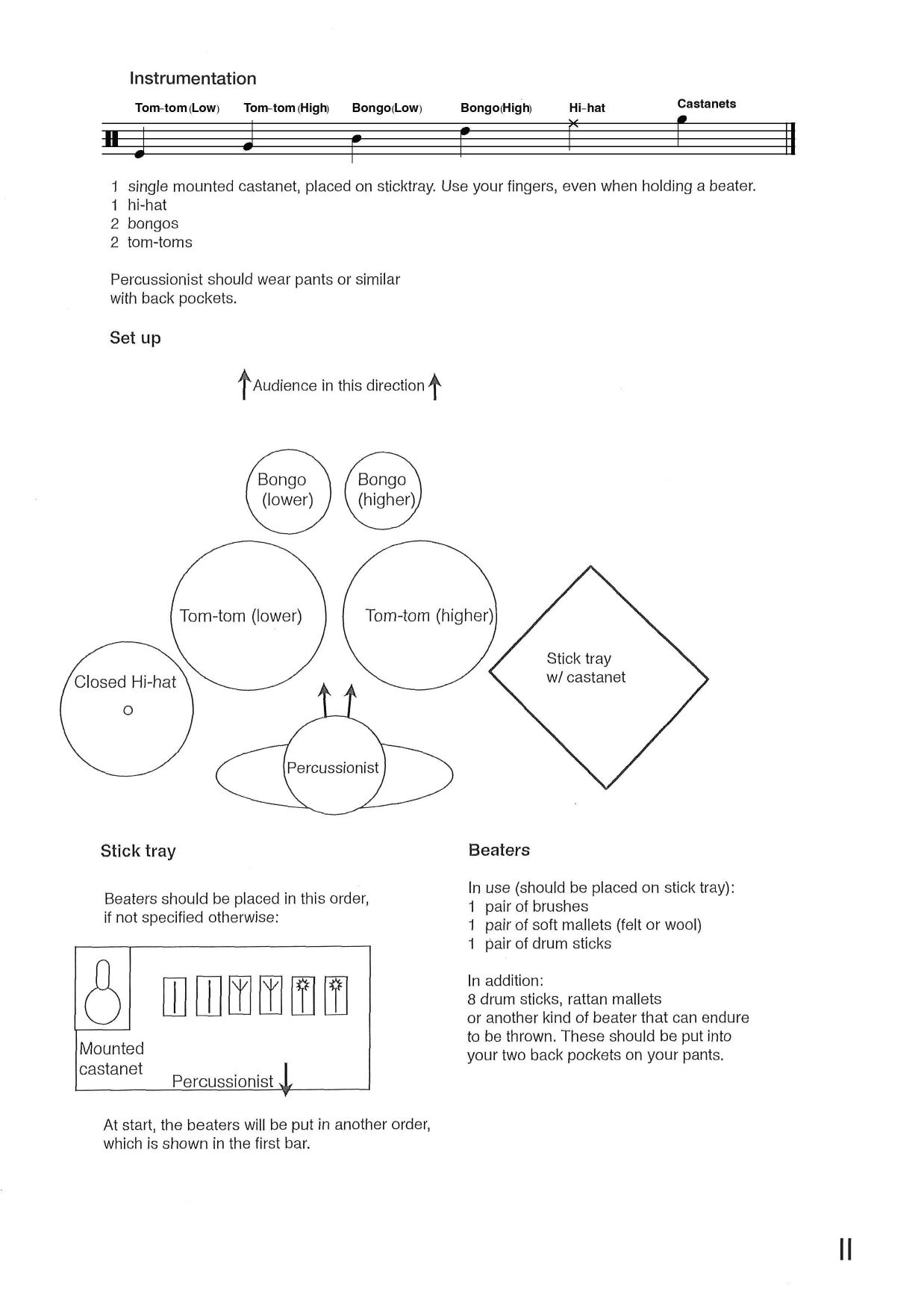 Explanations of the Subsequent Human. And More. - For percussion solo - Image 2