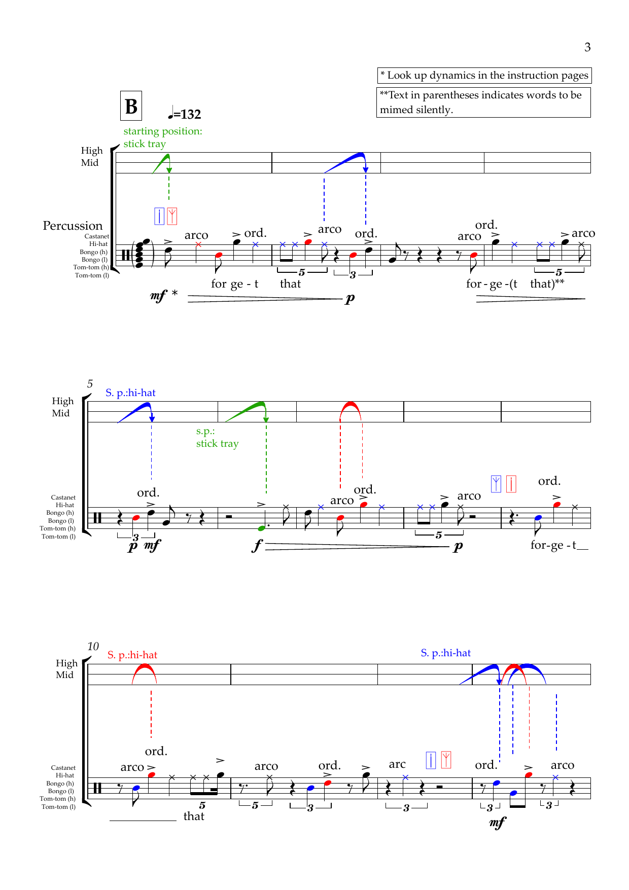 Explanations of the Subsequent Human. And More. - For percussion solo - Image 9