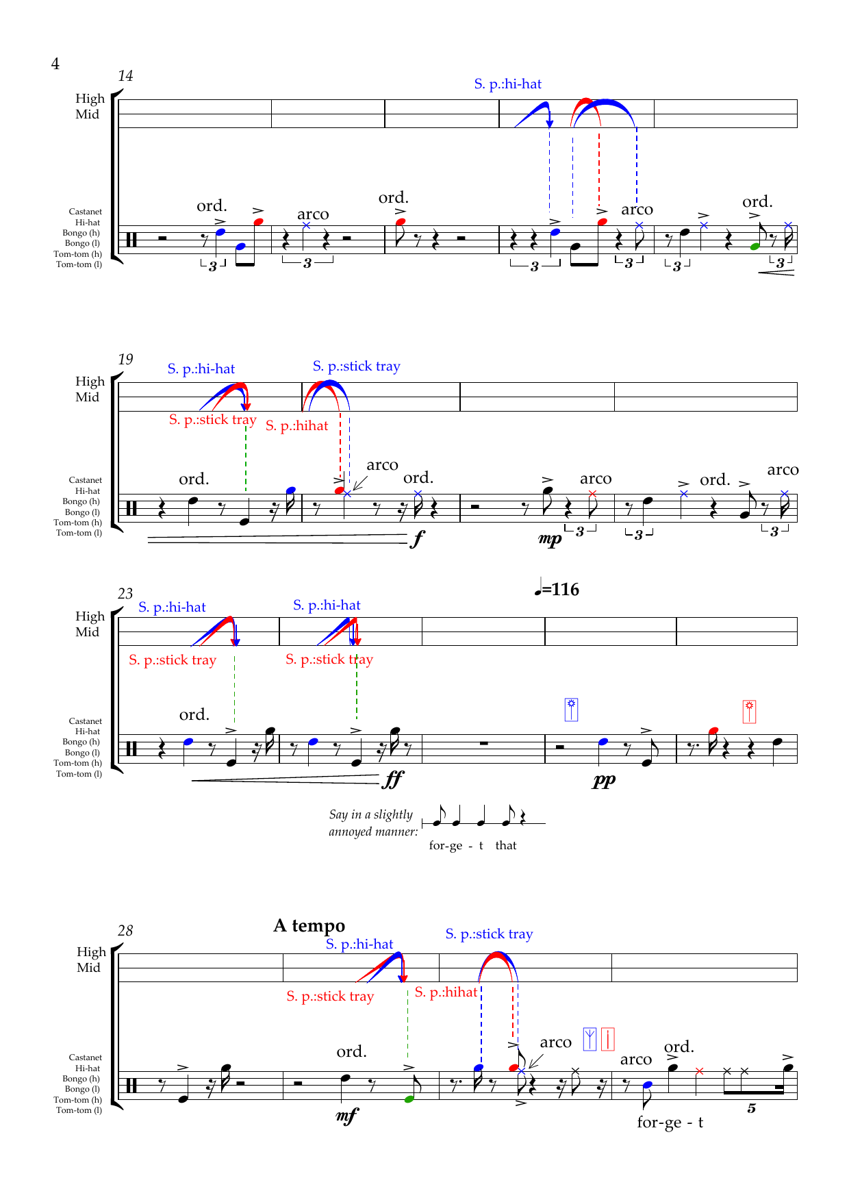 Explanations of the Subsequent Human. And More. - For percussion solo - Image 10