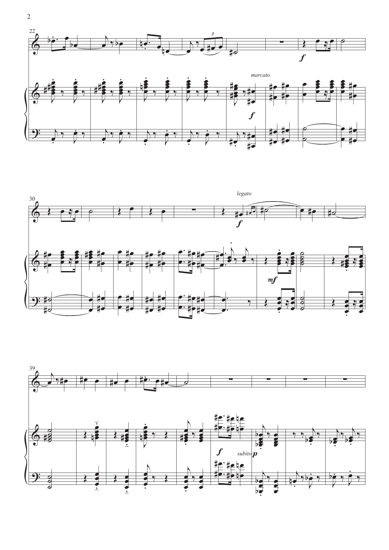 Events - for trumpet and piano - Image 4