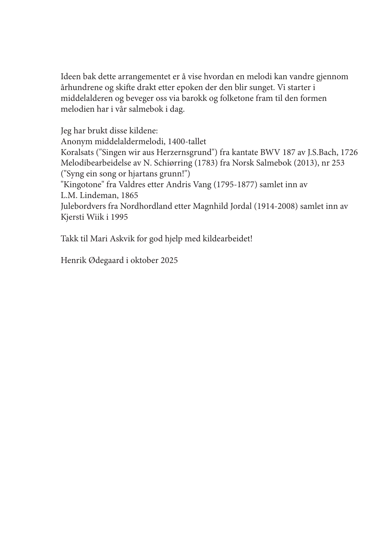 En salig julefest - arrangert for fire solostemmer (SATB), to F-horn, barokkensemble og orgel - Image 2