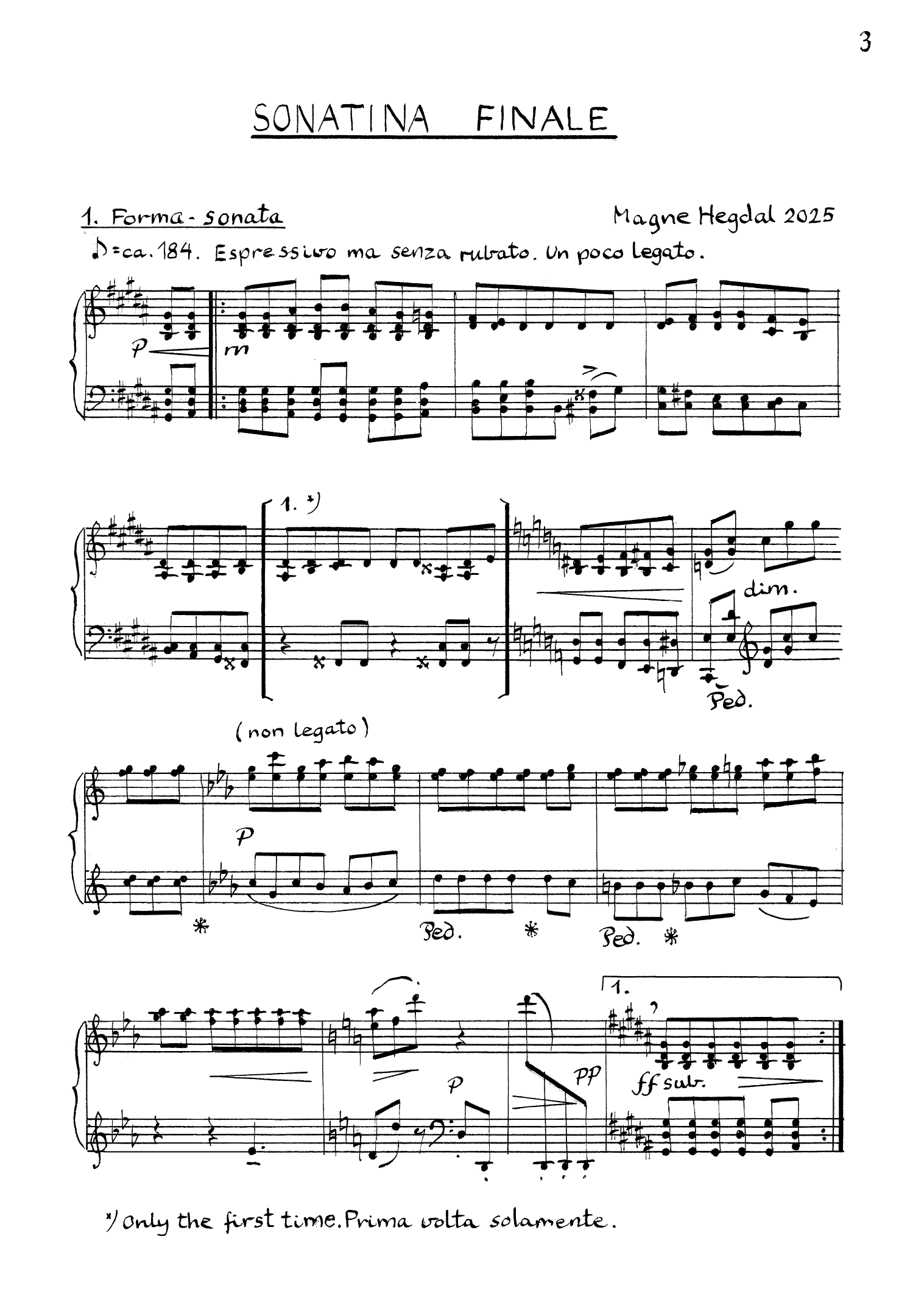 Sonatina finale - Musica inaspettata - uventet musikk - Image 3
