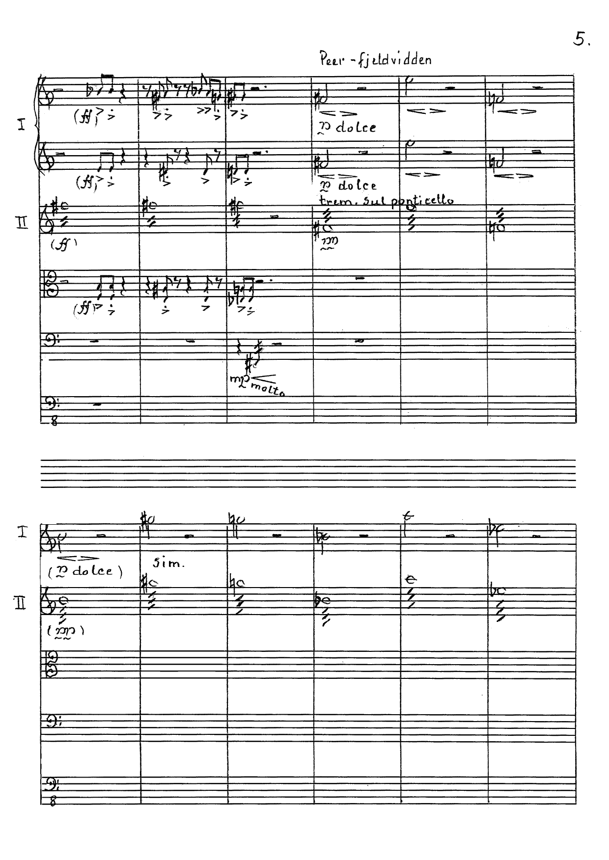 Peer Gynt - per archi - Image 7