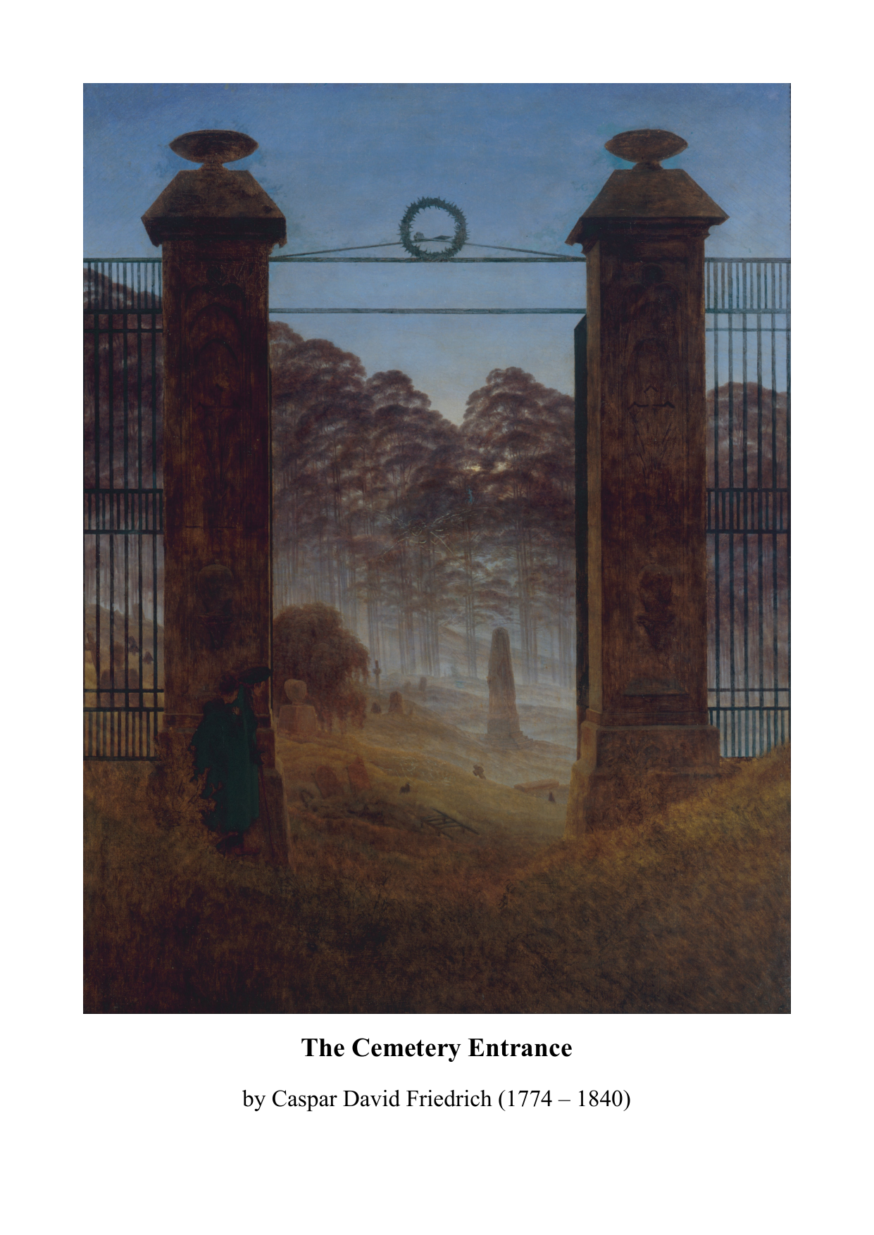 The Cemetery Entrance - A symphonic painting