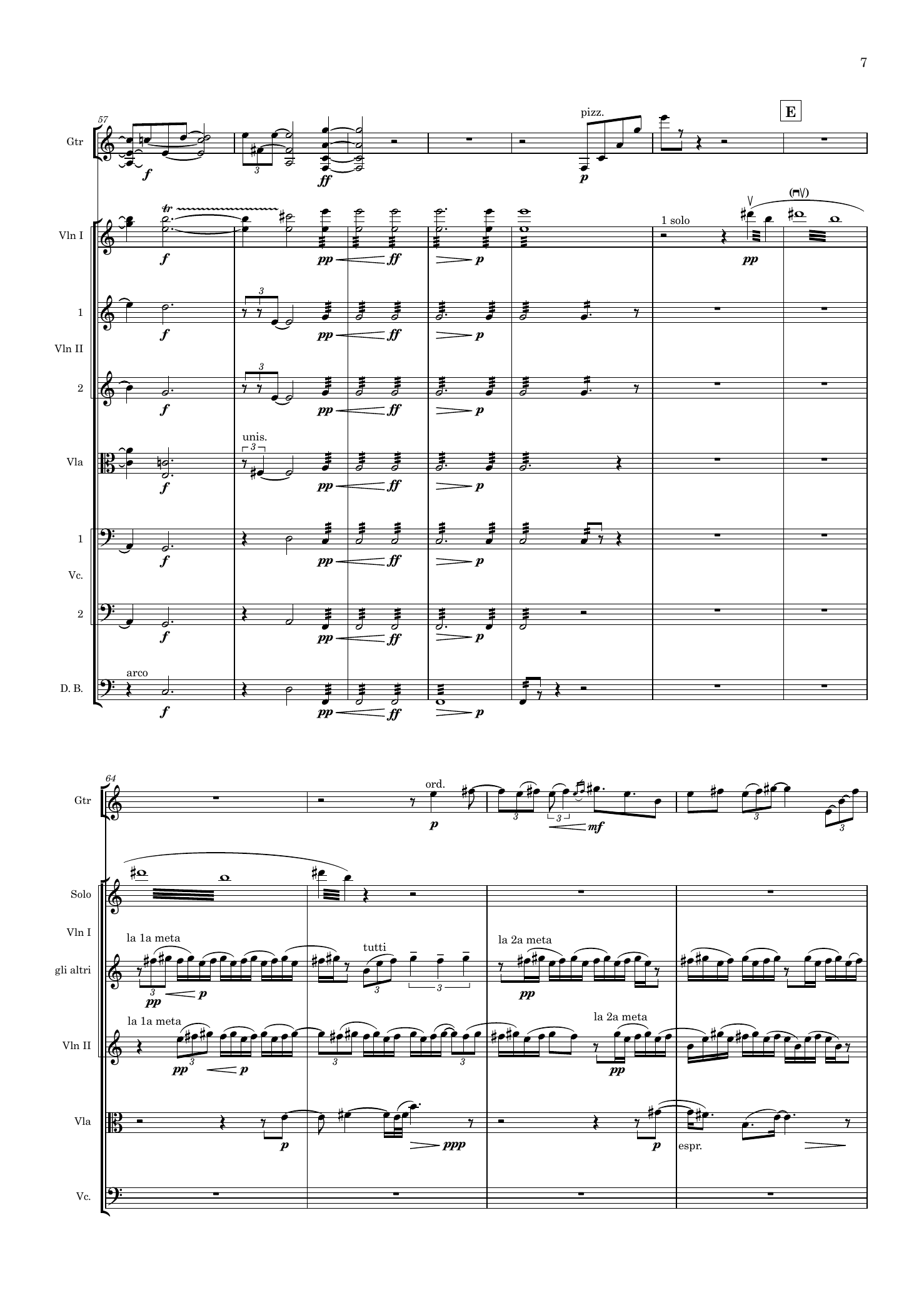 Resonans 2 - for gitar og strykeorkester - Bilde 9