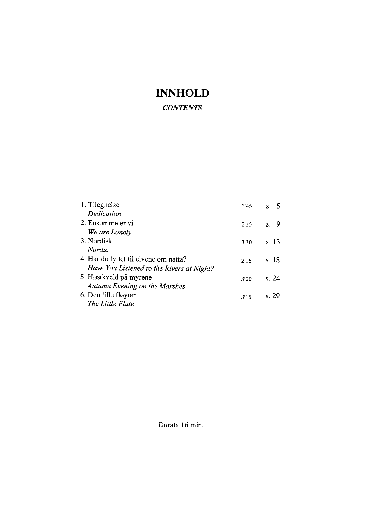 The Wind Does not Look at Signposts - Six songs on poems by Hans Børli : Version for high voice and piano, Op. 33 b - Image 3
