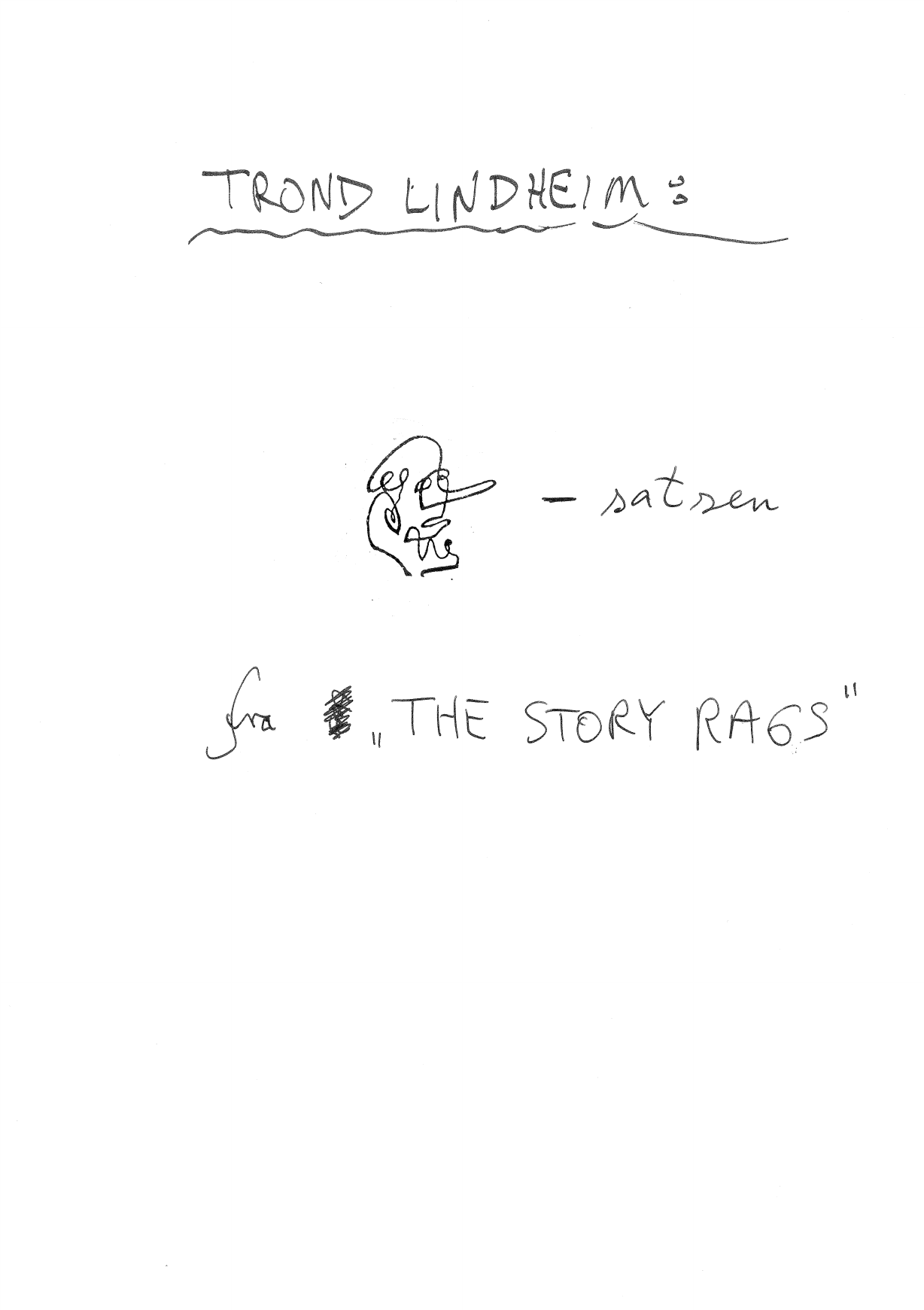 The story rags