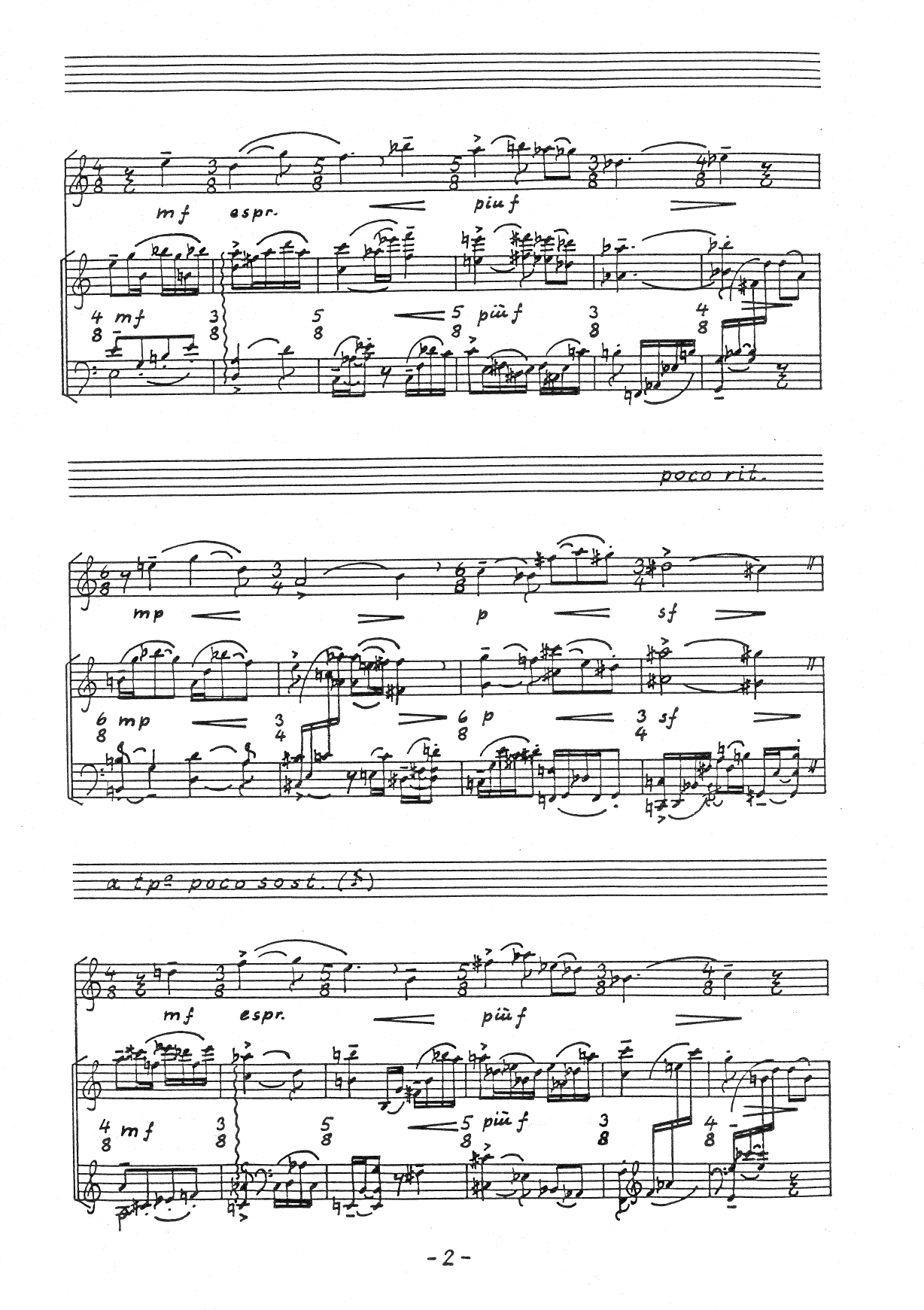 Chants sans paroles für Altflöte und Harfe - Image 4