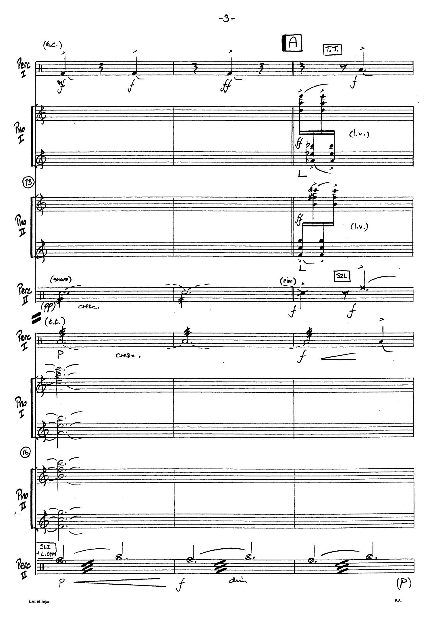 Ghirlanda for 2 pianos and 2 percussion players - Image 7