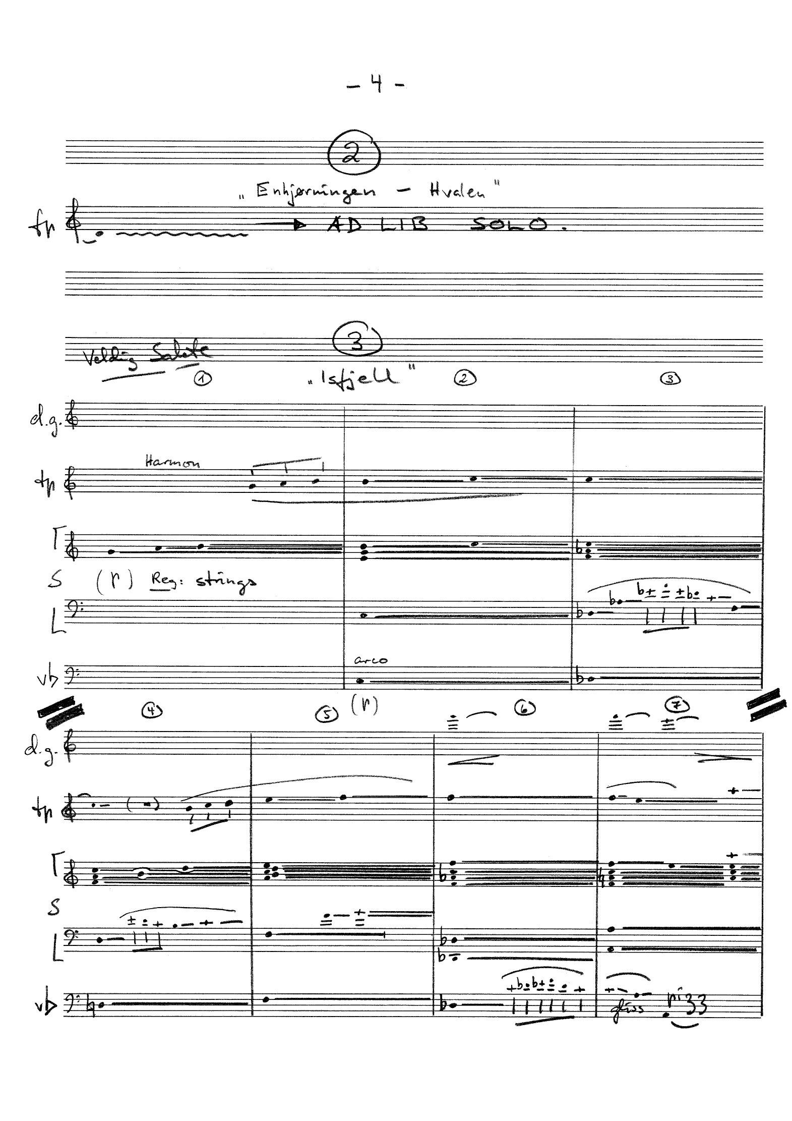 Arktik for Electric Guitar - Alto Flute - Trumpet - Synthesizer - Contrabass - Percussion - Image 4