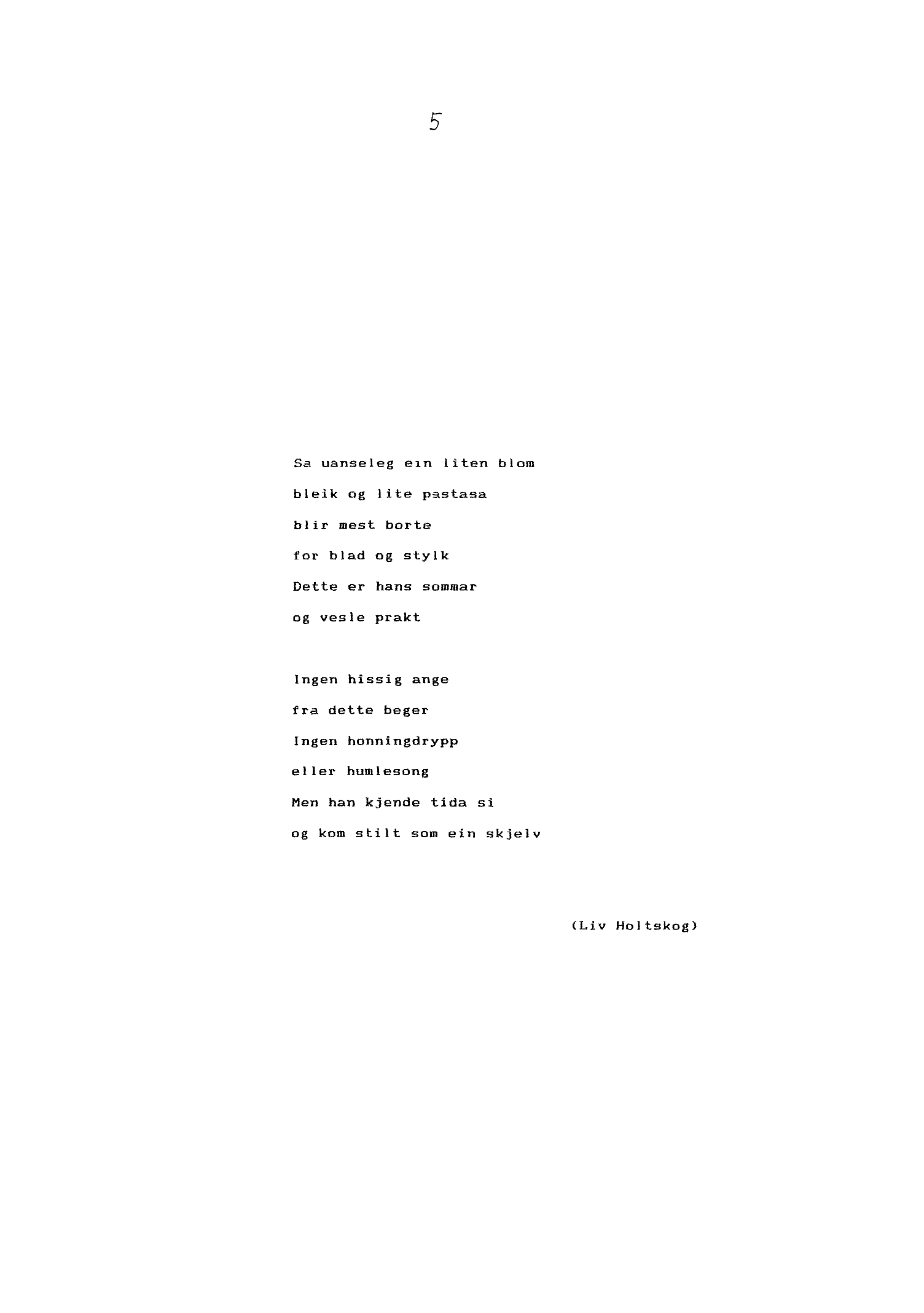 omen for violin, horn, upright piano and opening recitation - Image 5