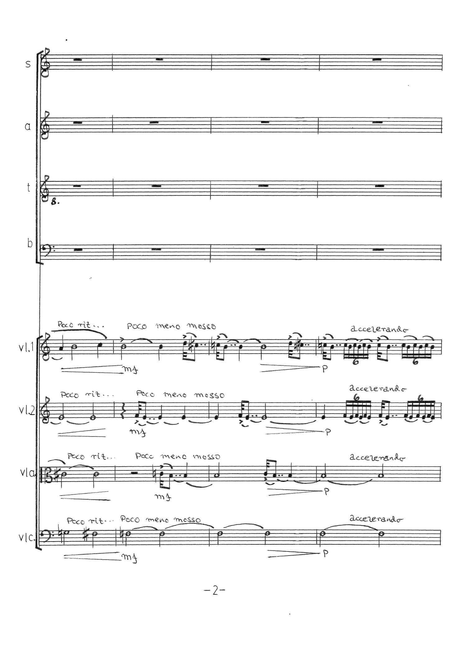 Tonen - For blandet kor og strykekvartett - Bilde 6