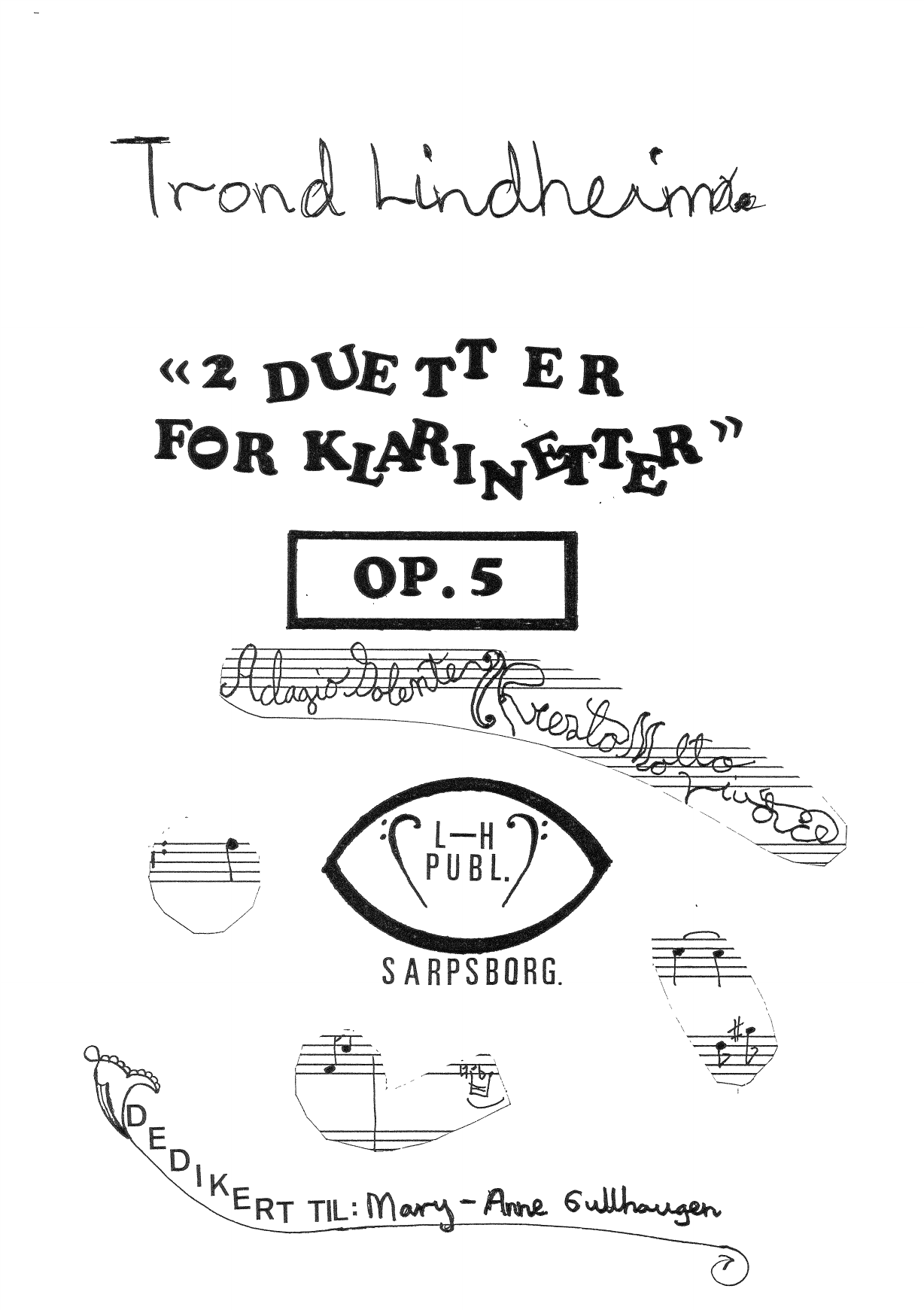 2 Duets for clarinets