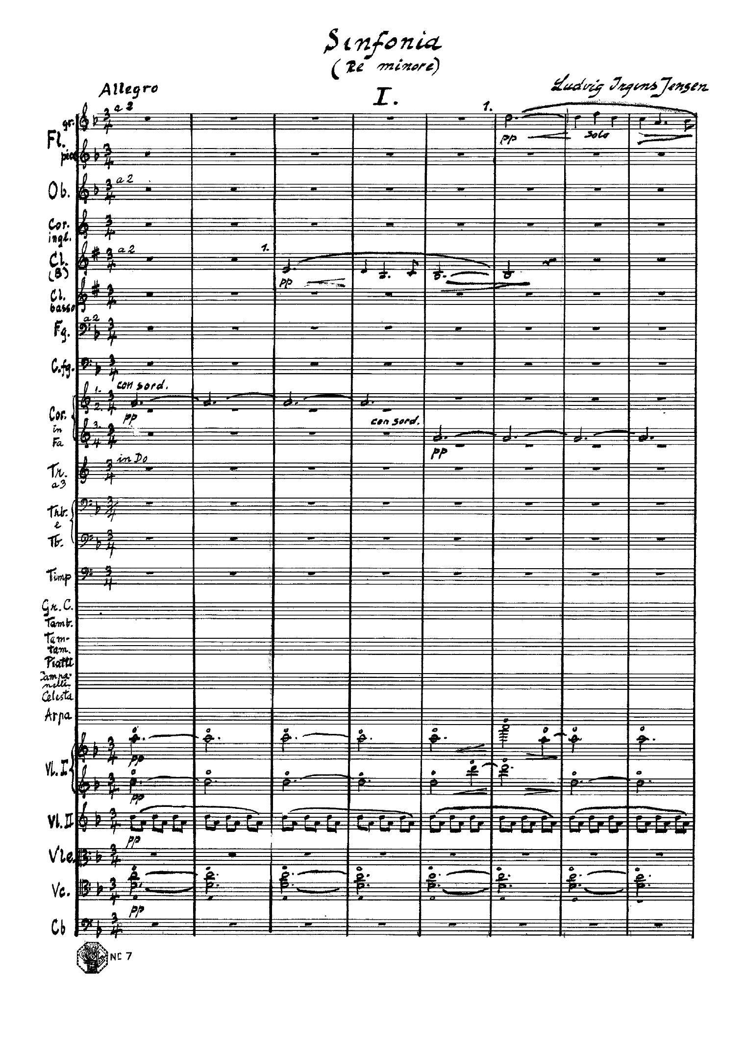 Sinfonia (Re Minore)