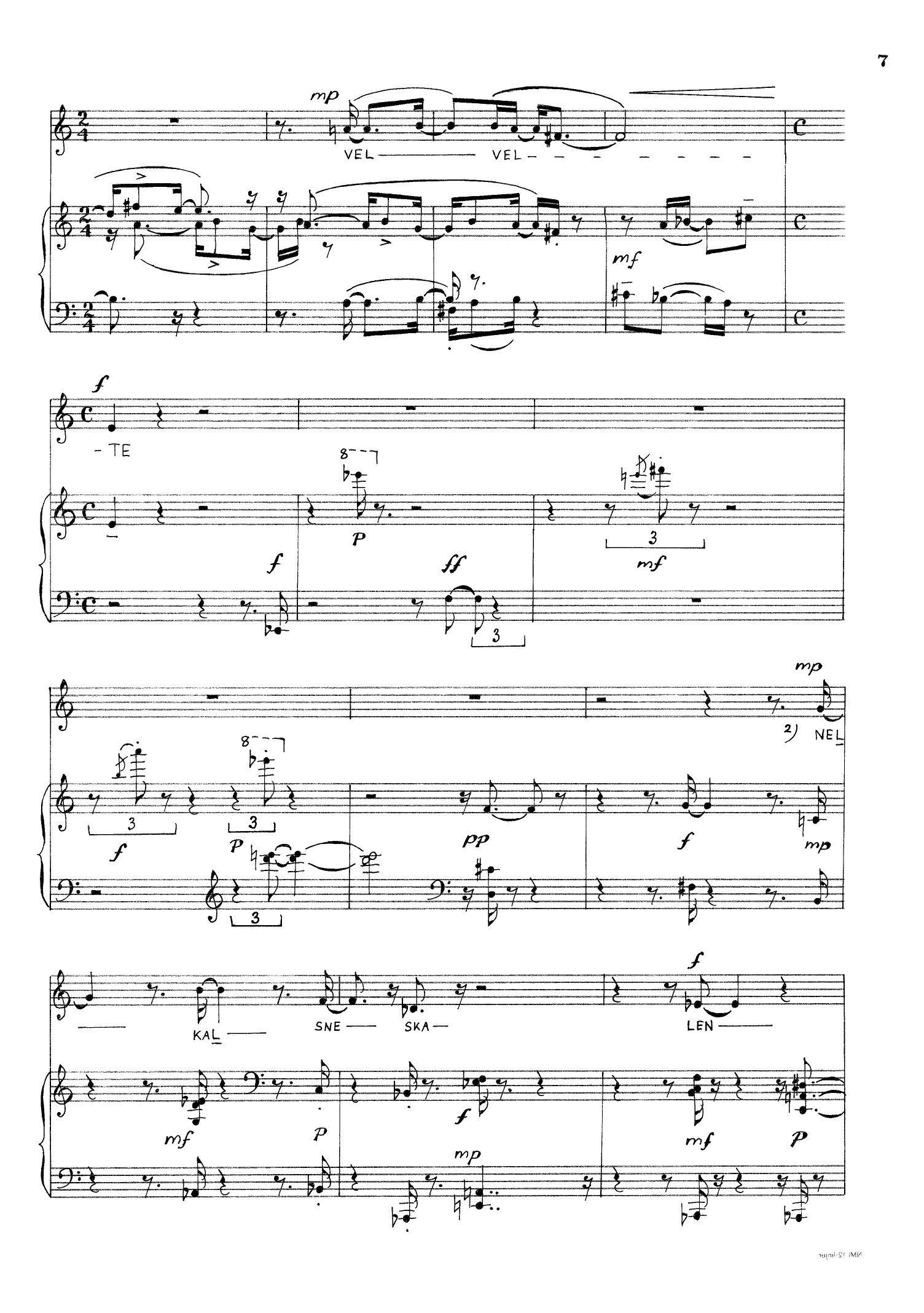 Den bakvende verdi - For mezzosopran og piano - Bilde 7