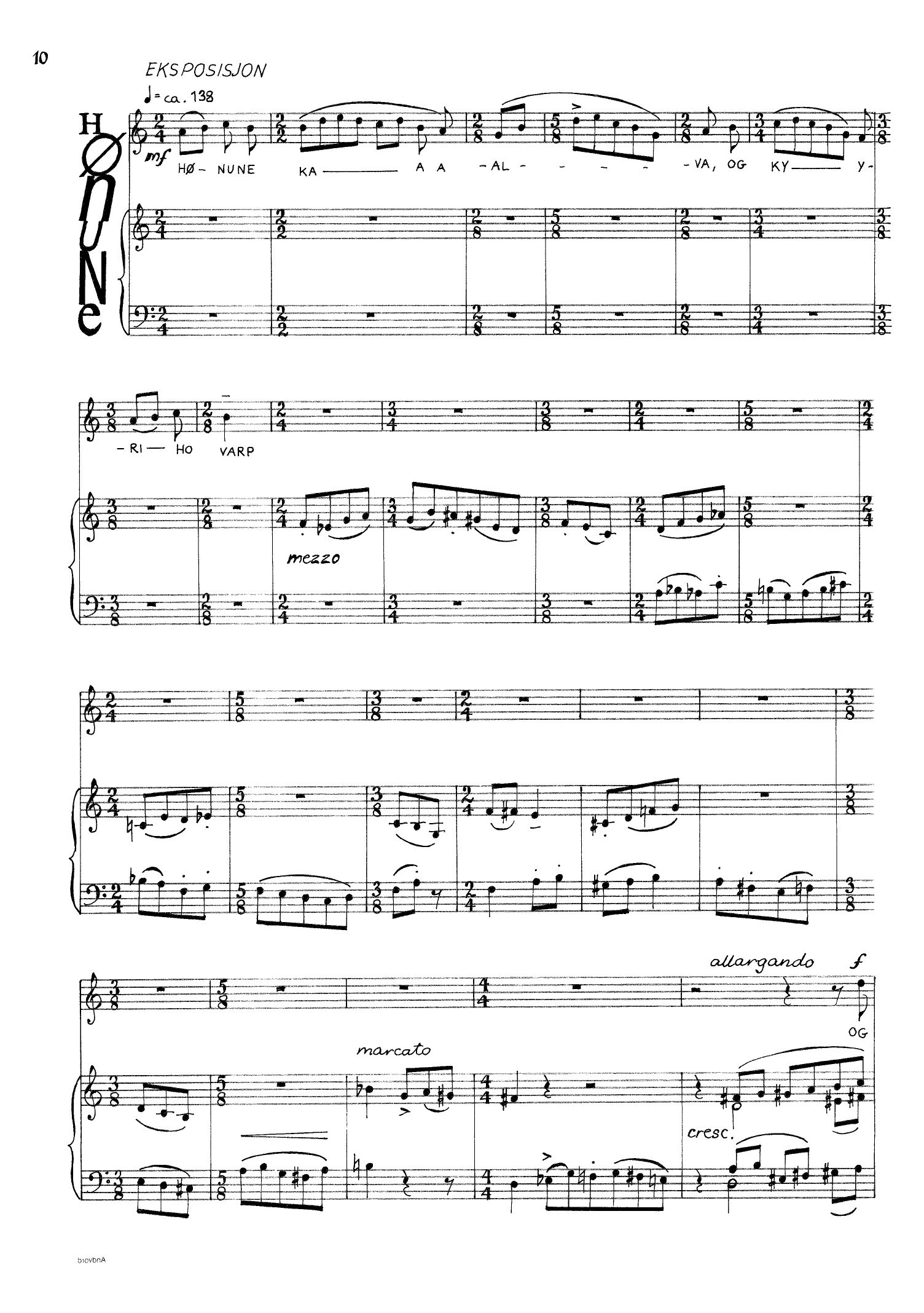 Den bakvende verdi - For mezzosopran og piano - Bilde 10
