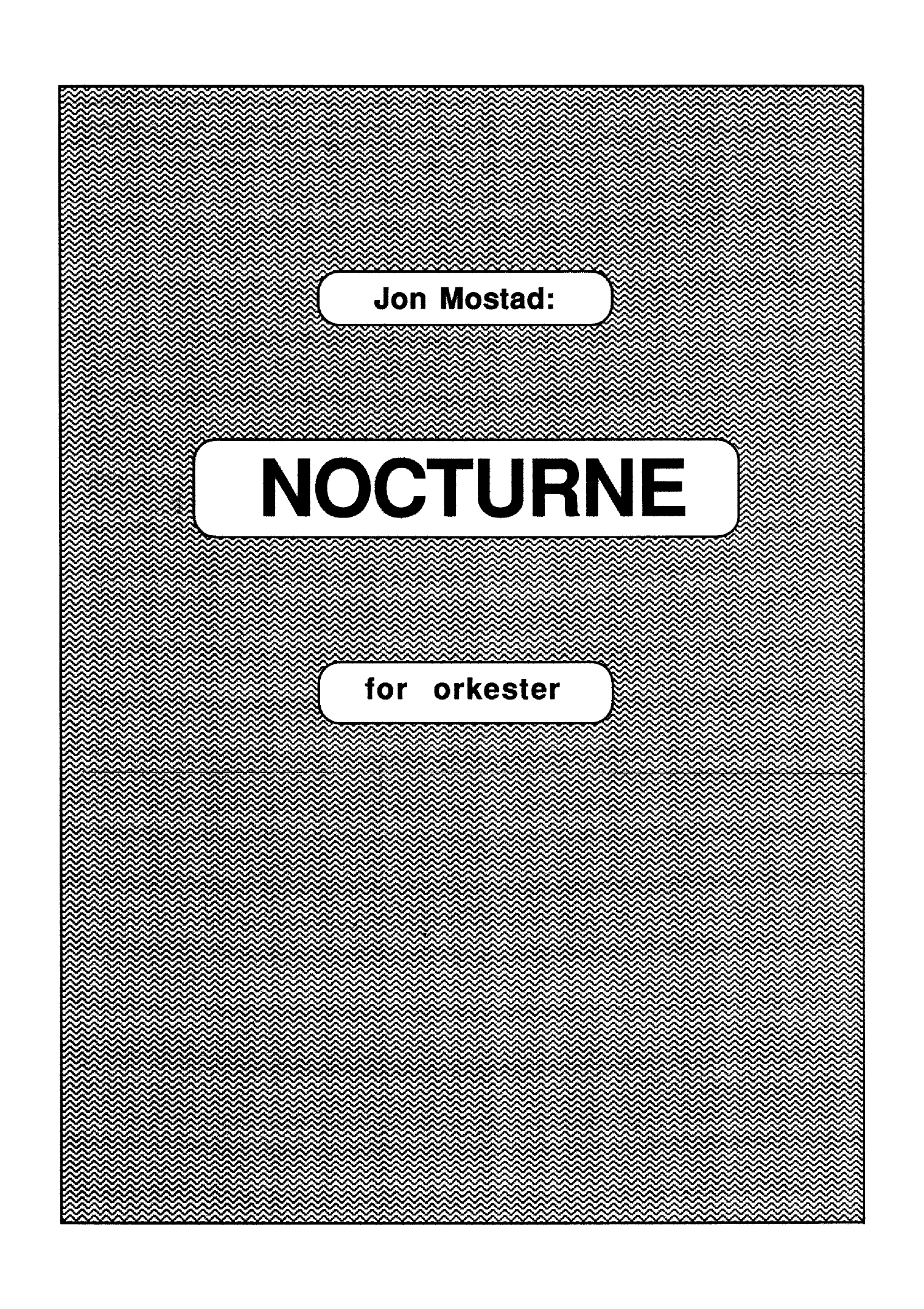 Nocturne for orkester