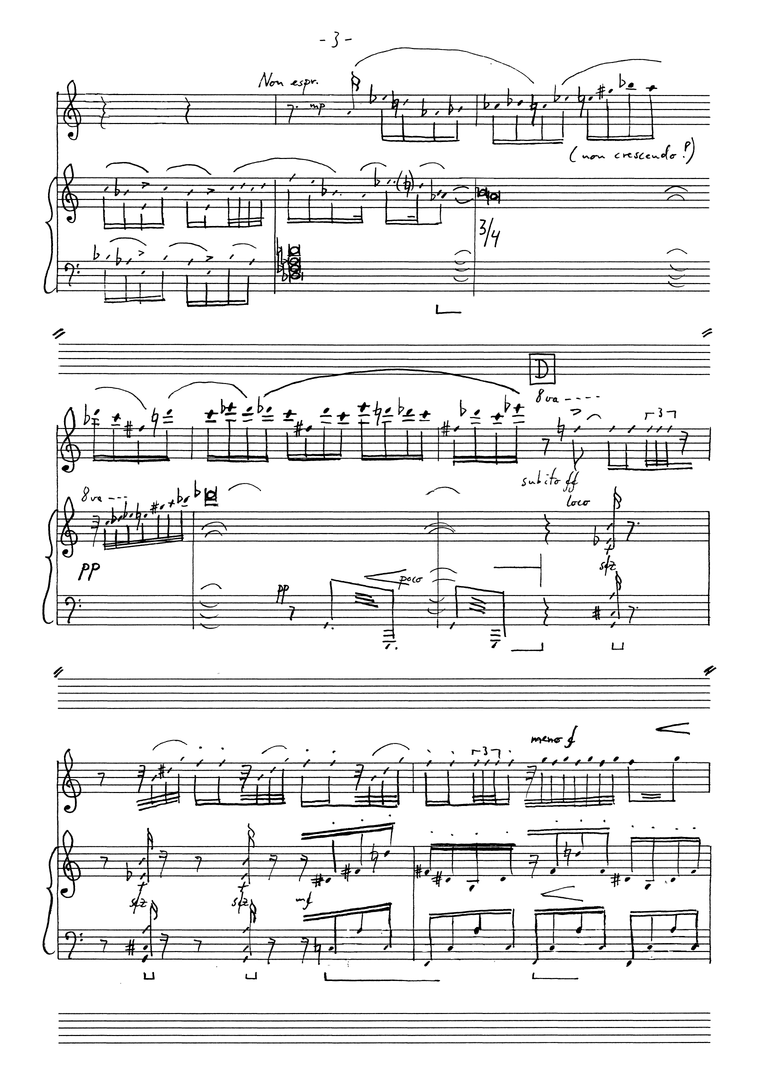 Fare una sonata : Music for Flute and Piano, op. 9 - Image 3